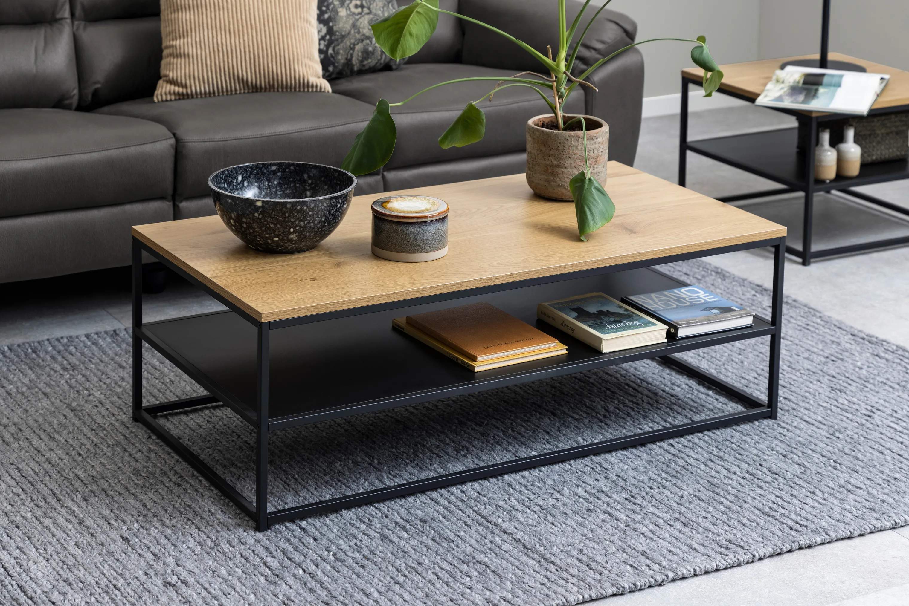 CASA Living Sofaborde Gila Sofabord i H42 x L120 cm, 2