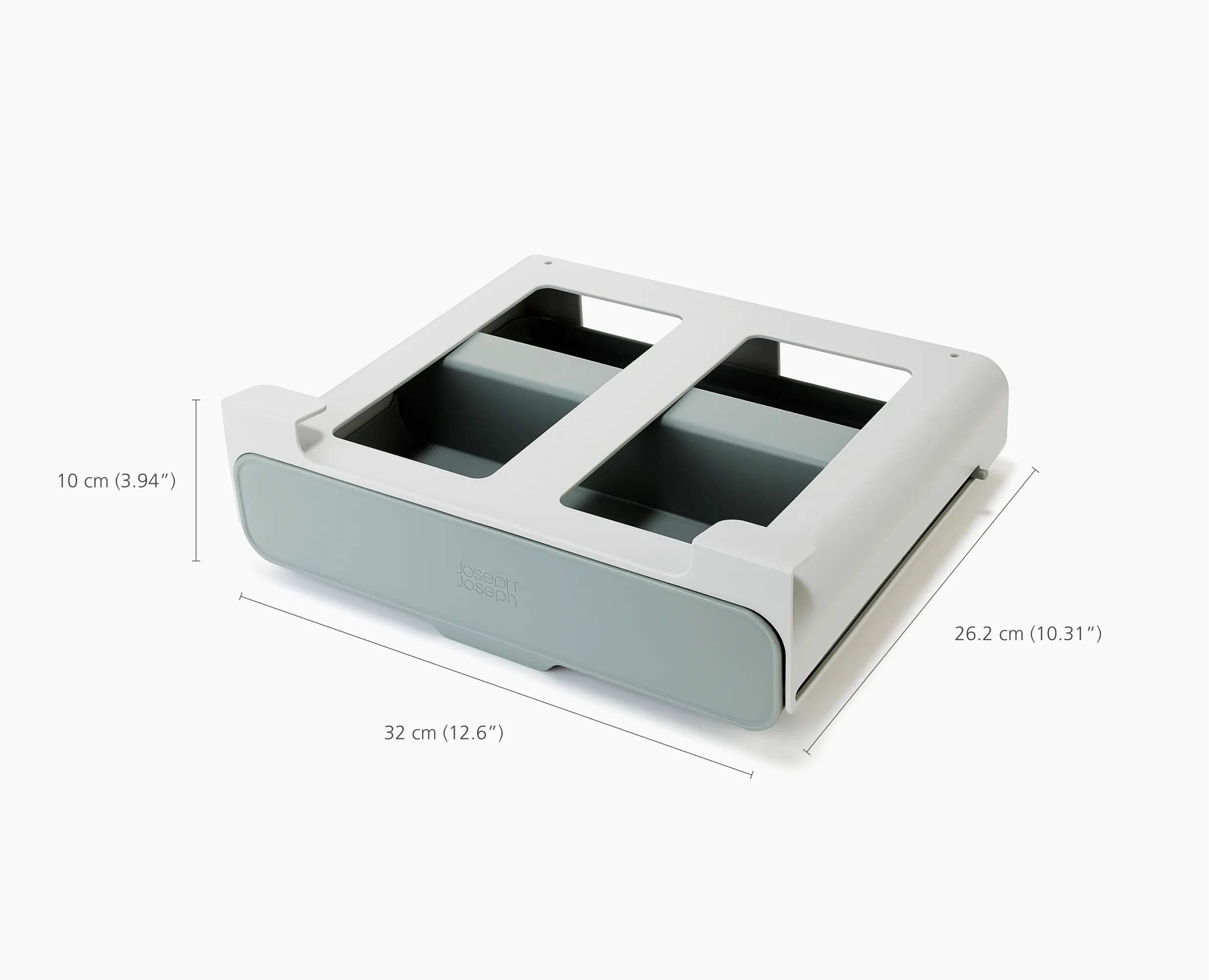 Joseph Joseph Hylder Cupboardstore Krydderihylde i Light Stone, 6