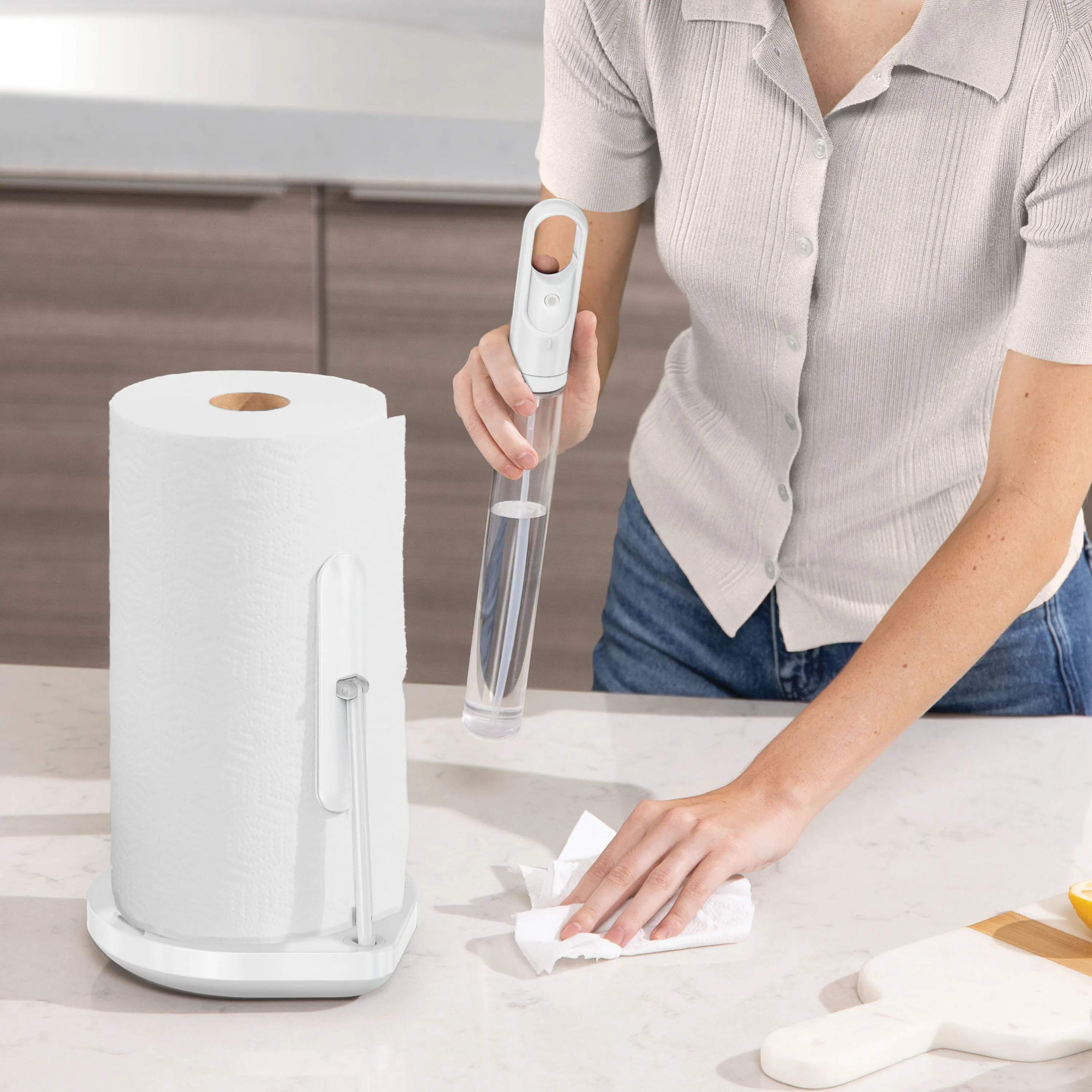 Simplehuman Køkkenrulleholdere Køkkenrulleholder m. pumpe i Hvid, 2