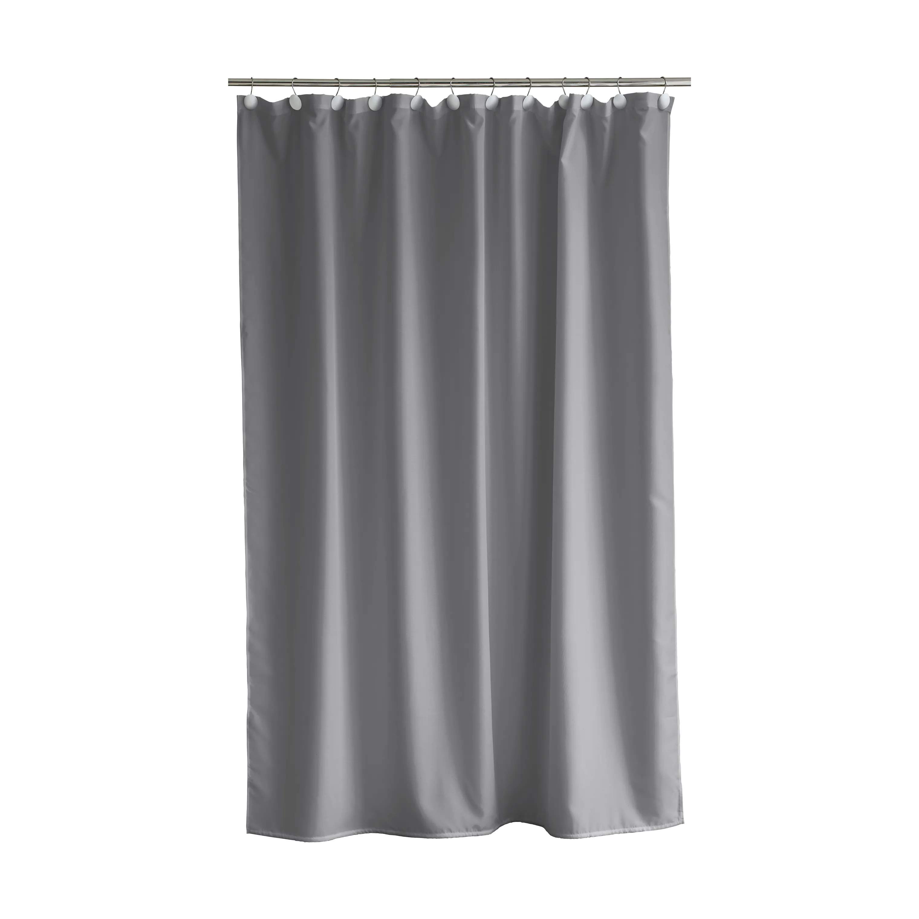 Södahl Badeforhæng Comfort Badeforhæng i Grey, B180 x L200 cm, 1