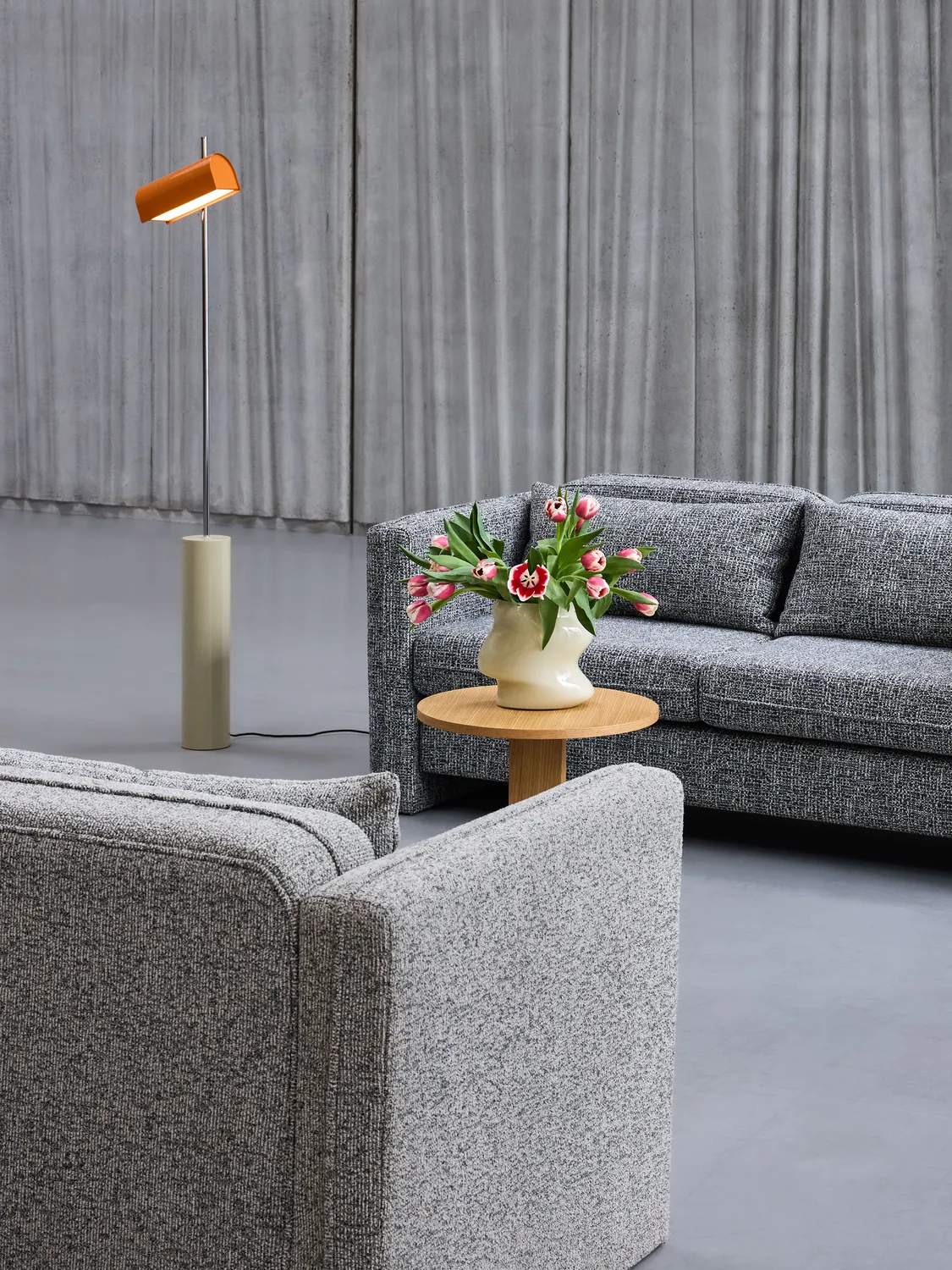 Hübsch Vaser Lote Vase i Grå, 3