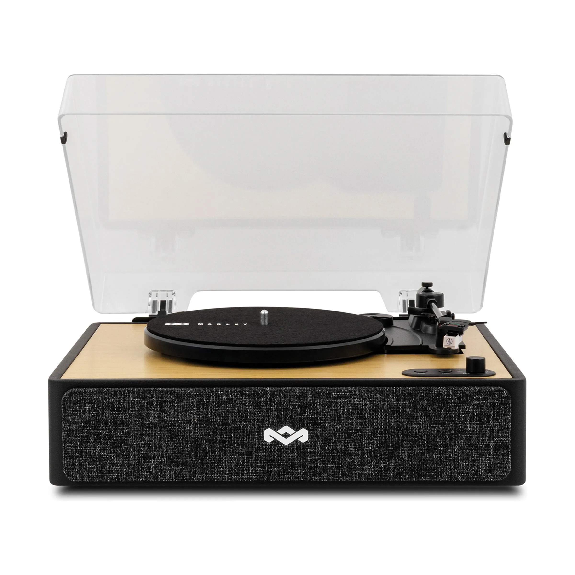 Marley Højtalere Rise Up Pladespiller i Signature Black, 1