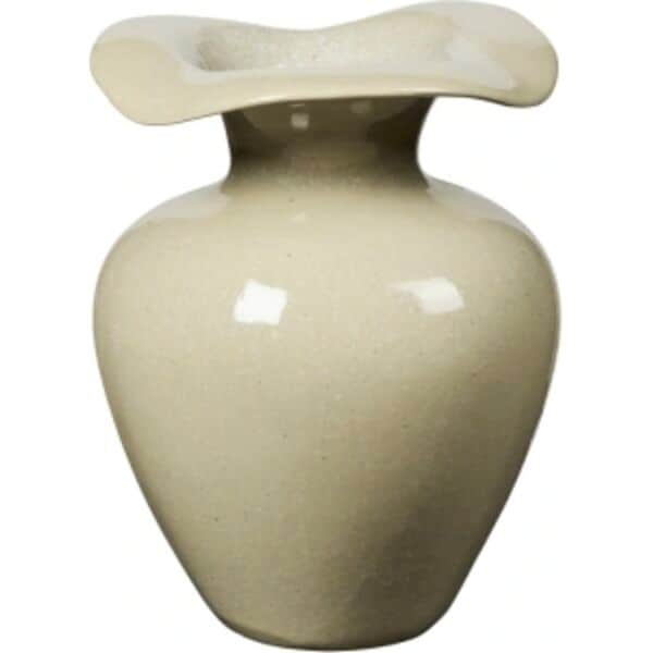 Broste Copenhagen Vaser Florentina Vase i Beige, H32 x Ø24 cm, 1