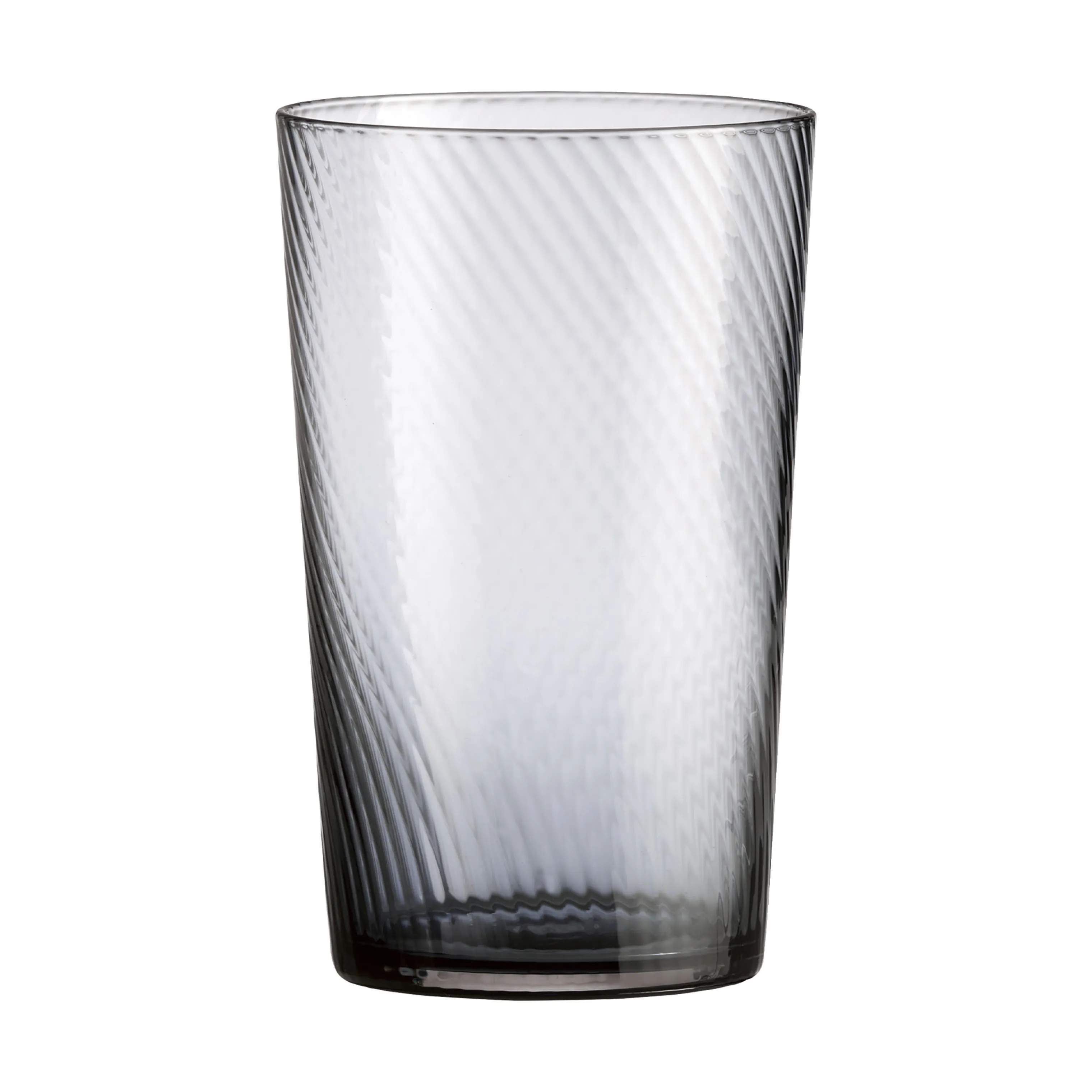 Unique Highball Glas, smoke, large