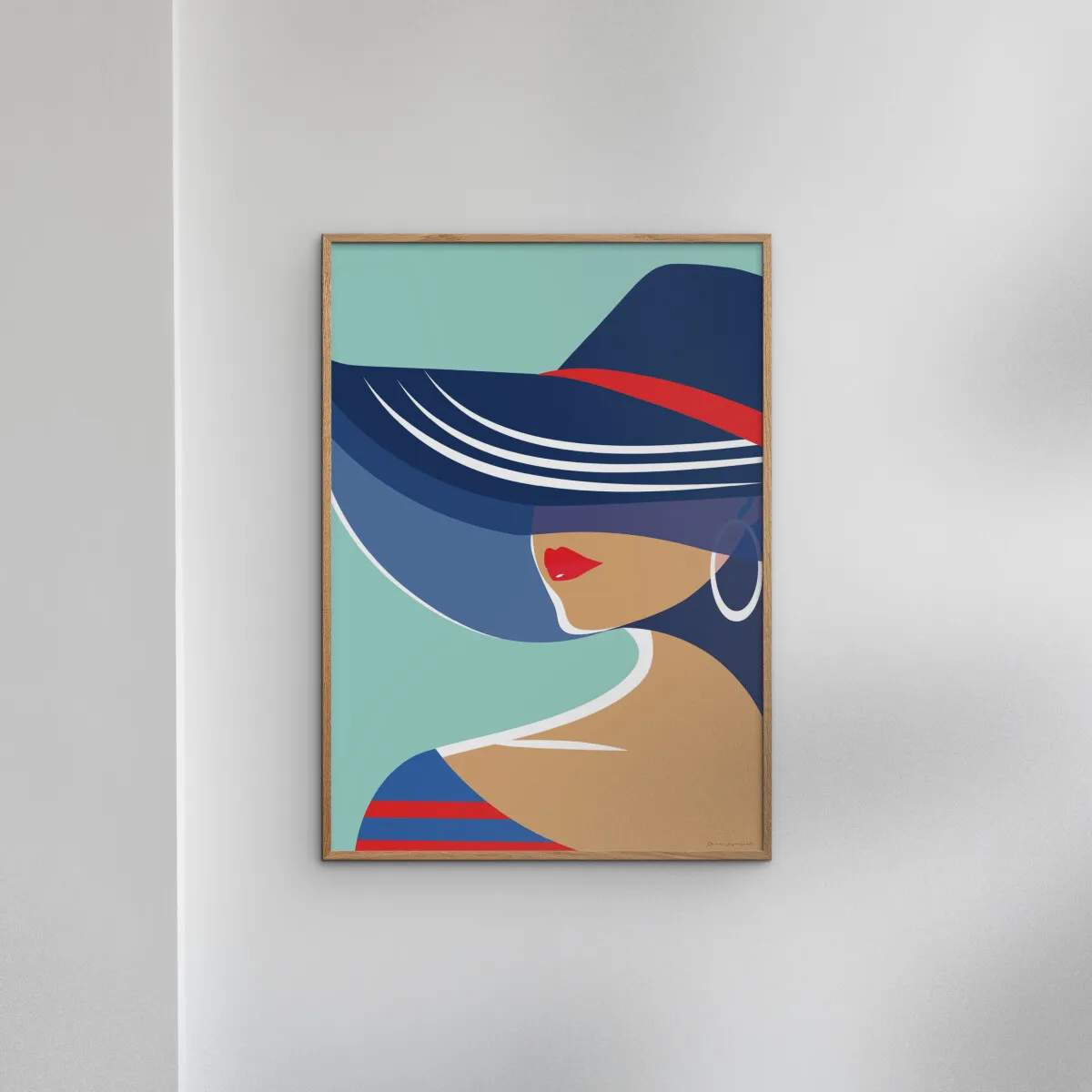 Poster&Frame Plakater Plakat - Beach chic i B30 x L40 cm, 2