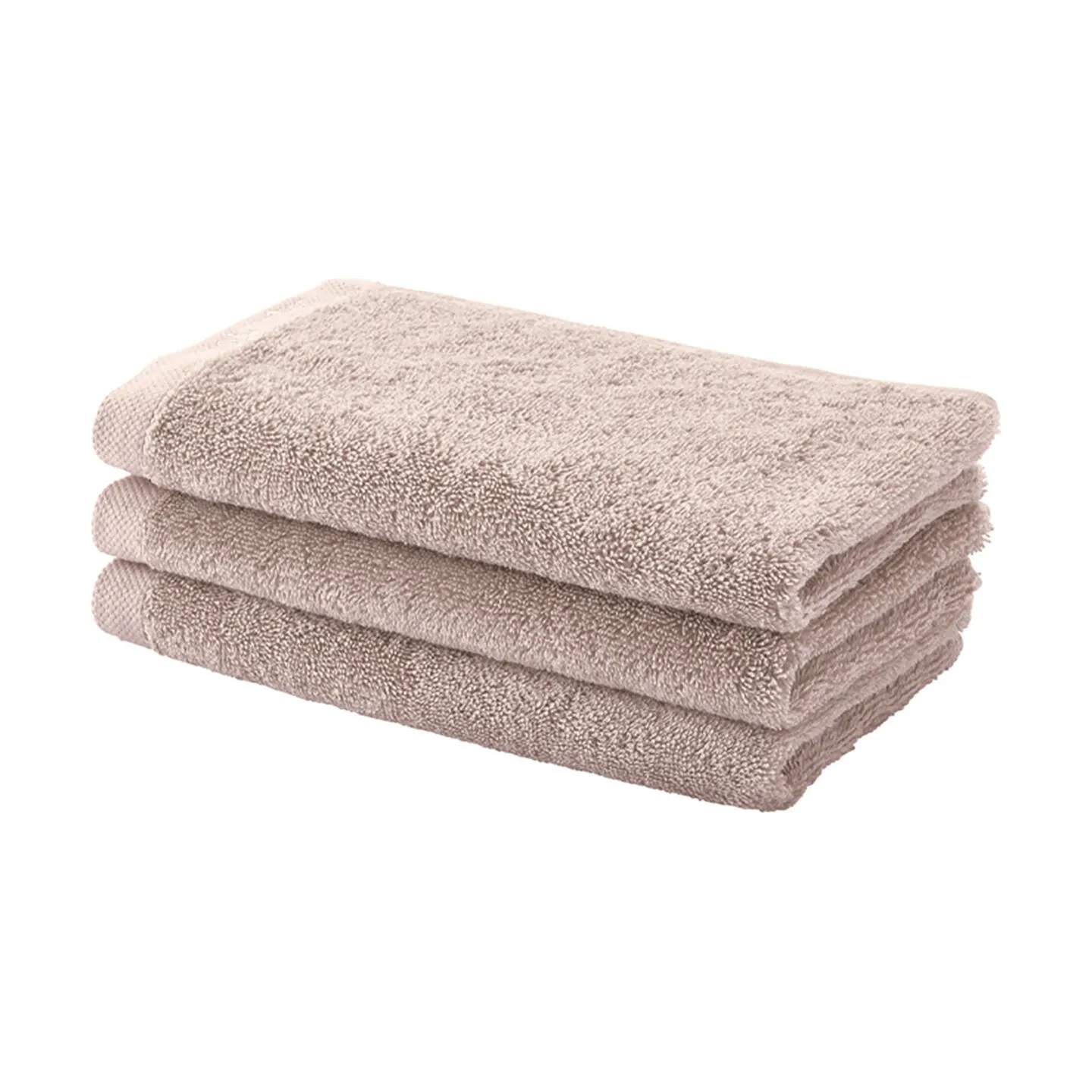 Aquanova Håndklæder London Håndklæde i Dusty pink, B30 x L50 cm, 3