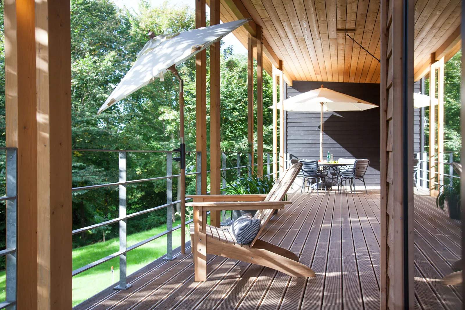 cinas Parasoller Outdoor Balkon Parasol i Off white, 2