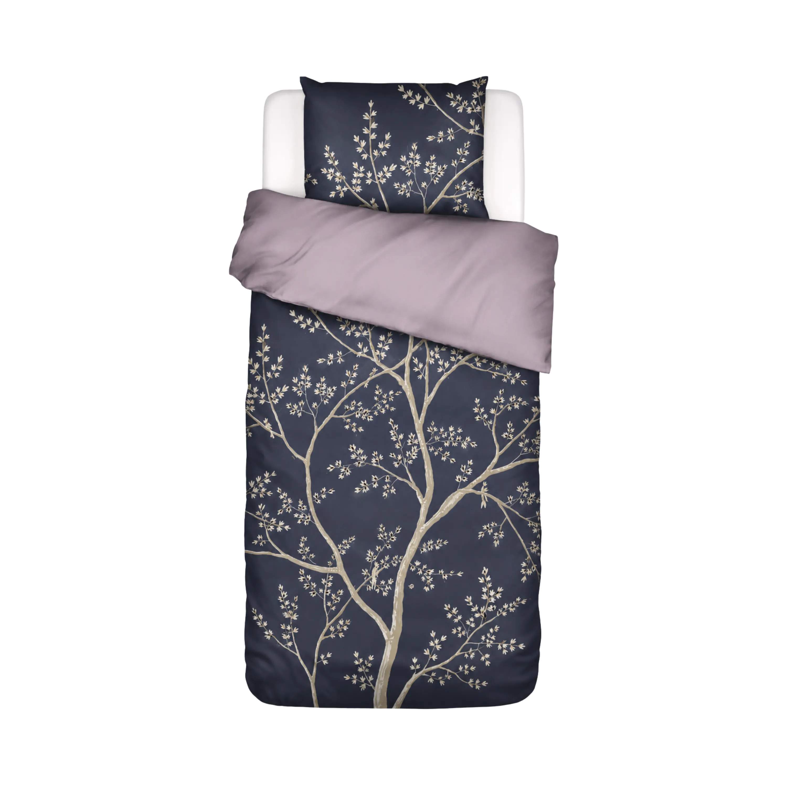 Essenza Sengetøj Lucienne Sengetøj i Nightshadow Blue, B140 x L200 cm, 1