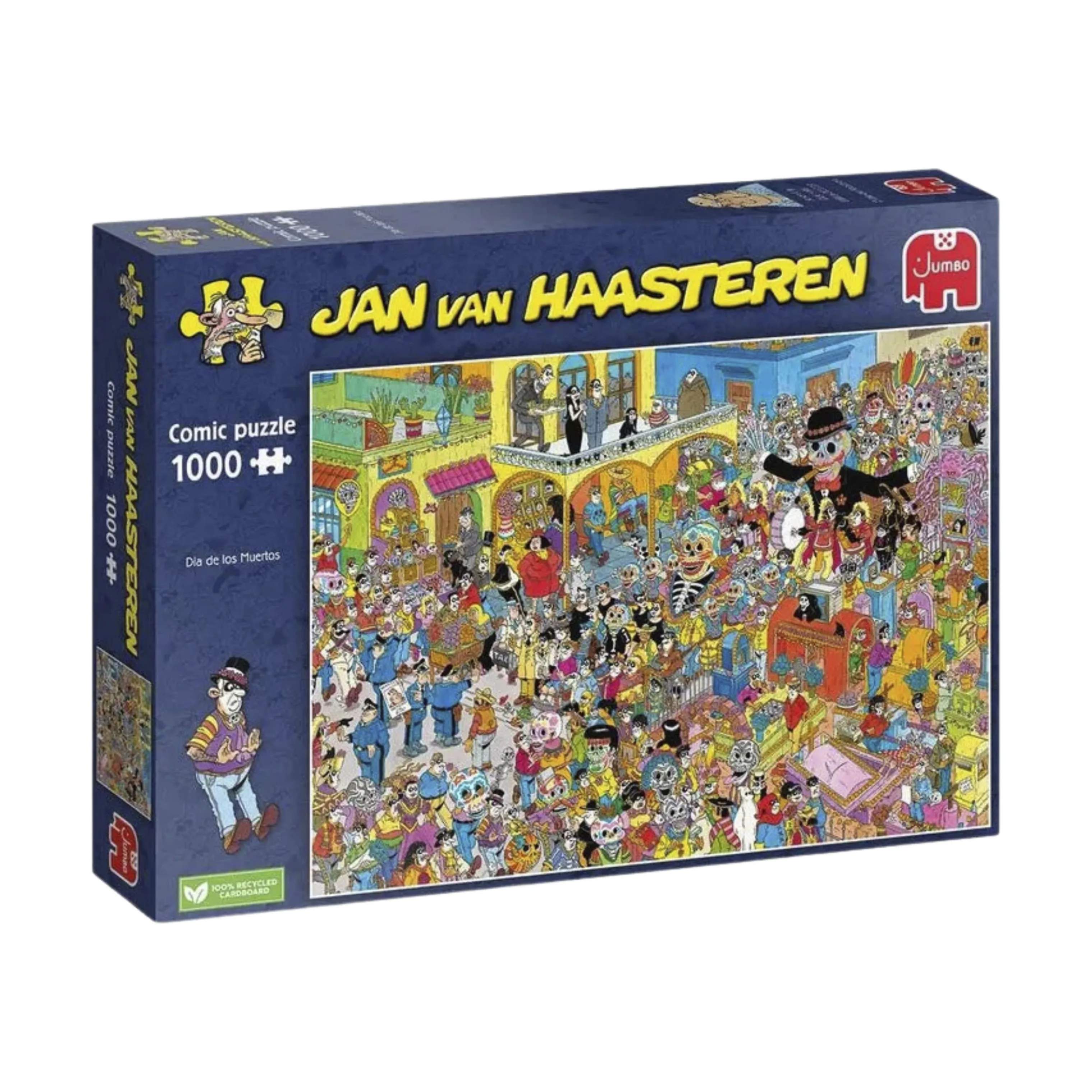 Spilbræt Puslespil Jan Van Haasteren Puzzle Jan van Haasteren Puslespil - Día de los Muertos i Día de los Muertos, 1