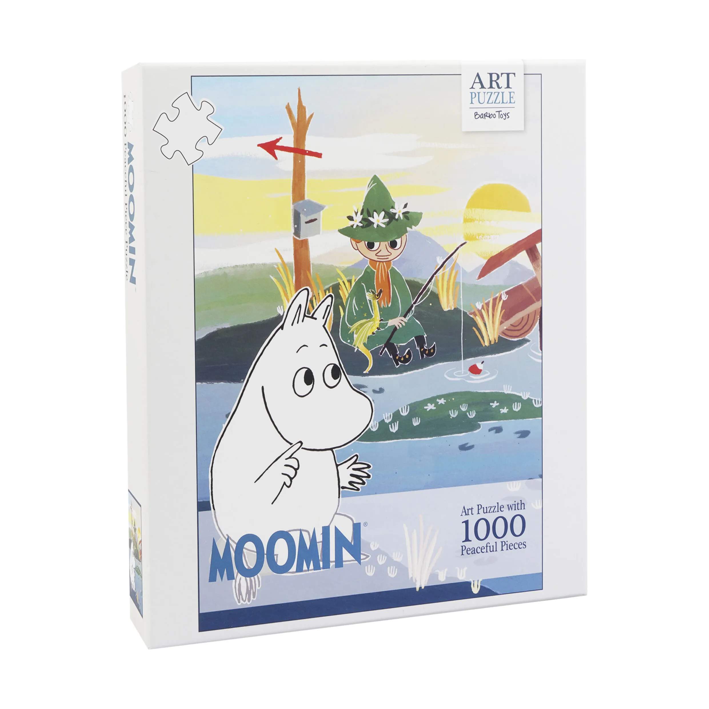 Barbo Toys Puslespil Moomin Puslespil - På broen i Multifarvet, 3