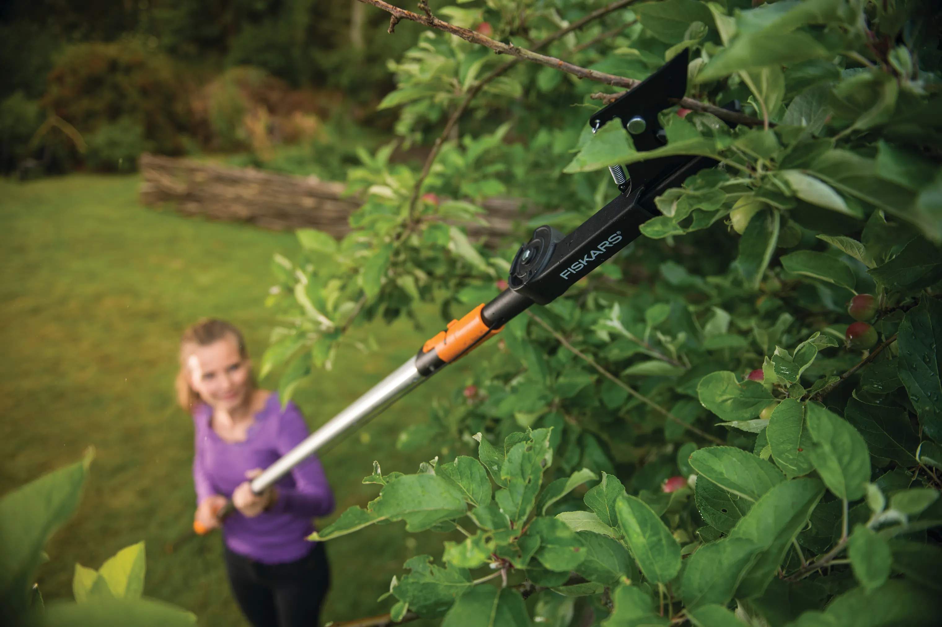 Fiskars Garden Haveredskaber QuikFit™ Topsaks i Sort/Orange, 3
