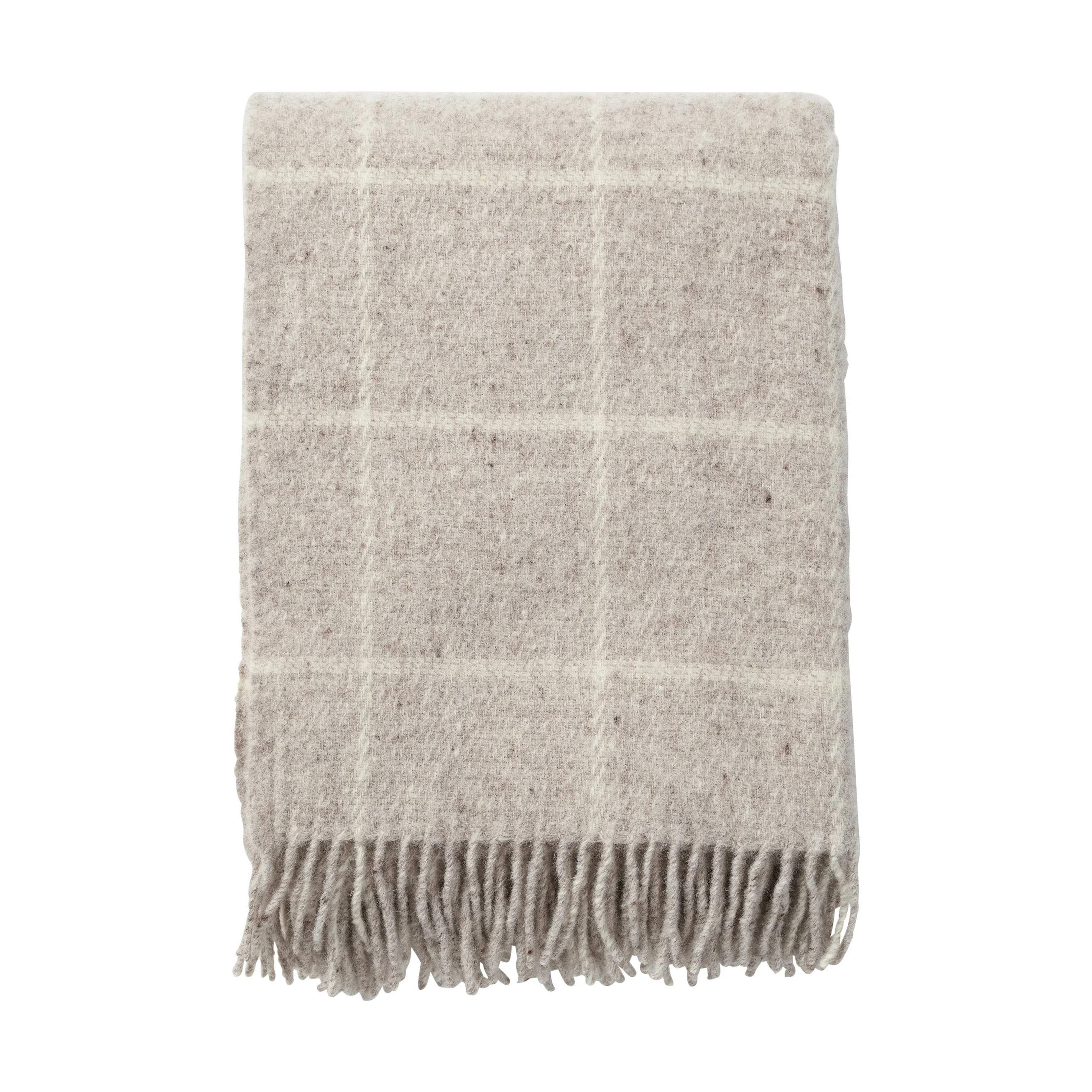 Vinga Plaid, beige, large