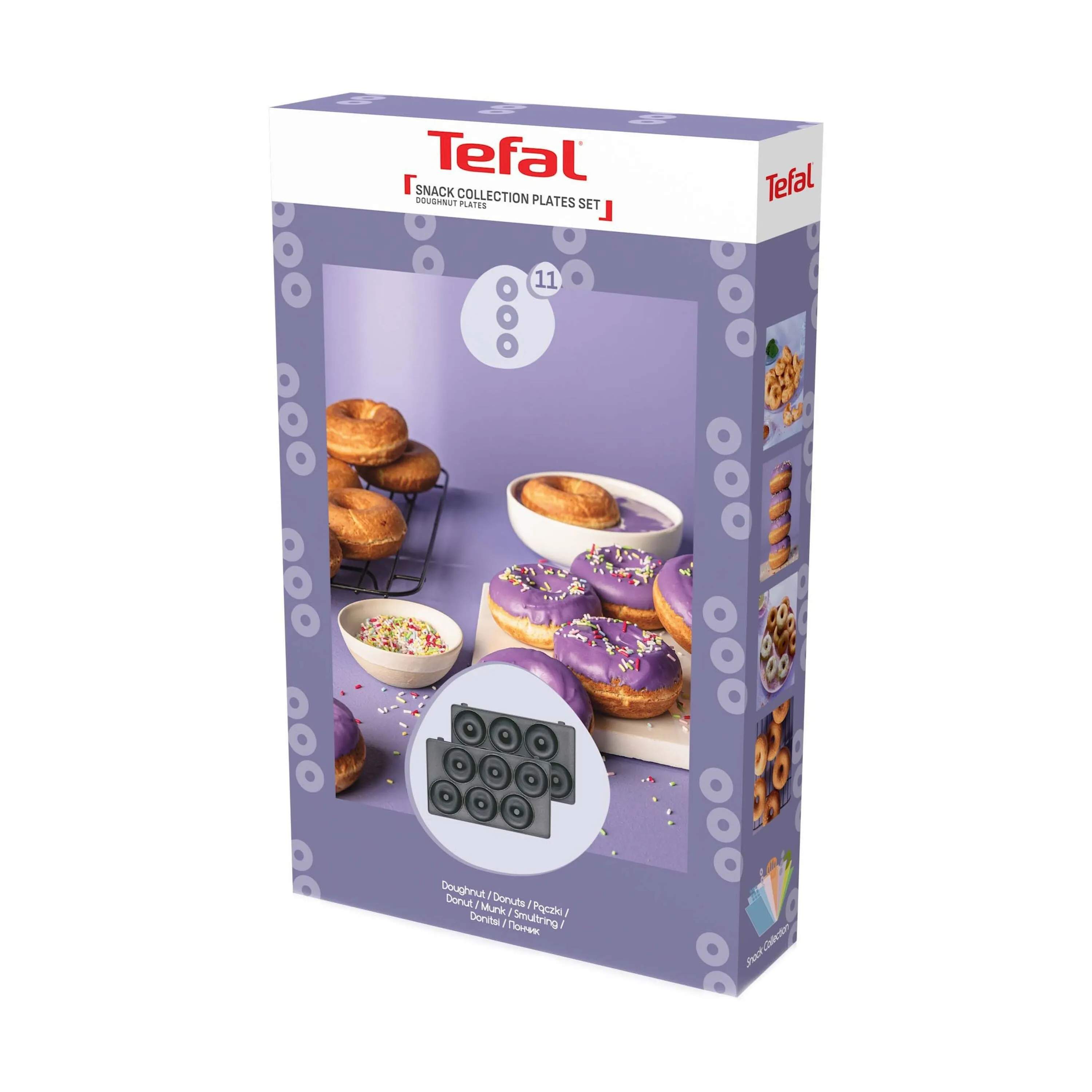 Tefal Bordgrill Snack Collection Plade - Donut i Donut, 1