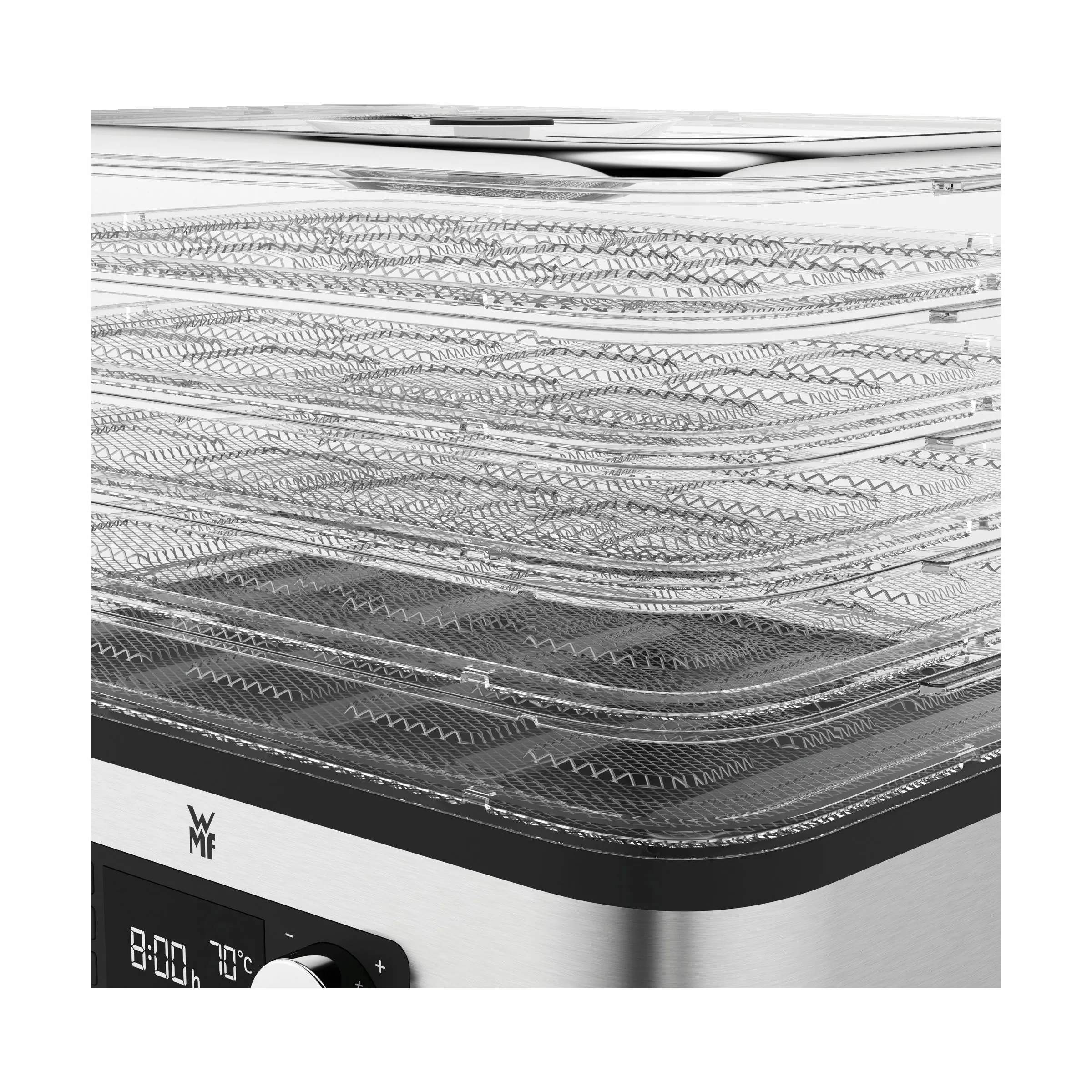 WMF Dehydratorer Snack Dehydrator i Sølvfarvet, 3