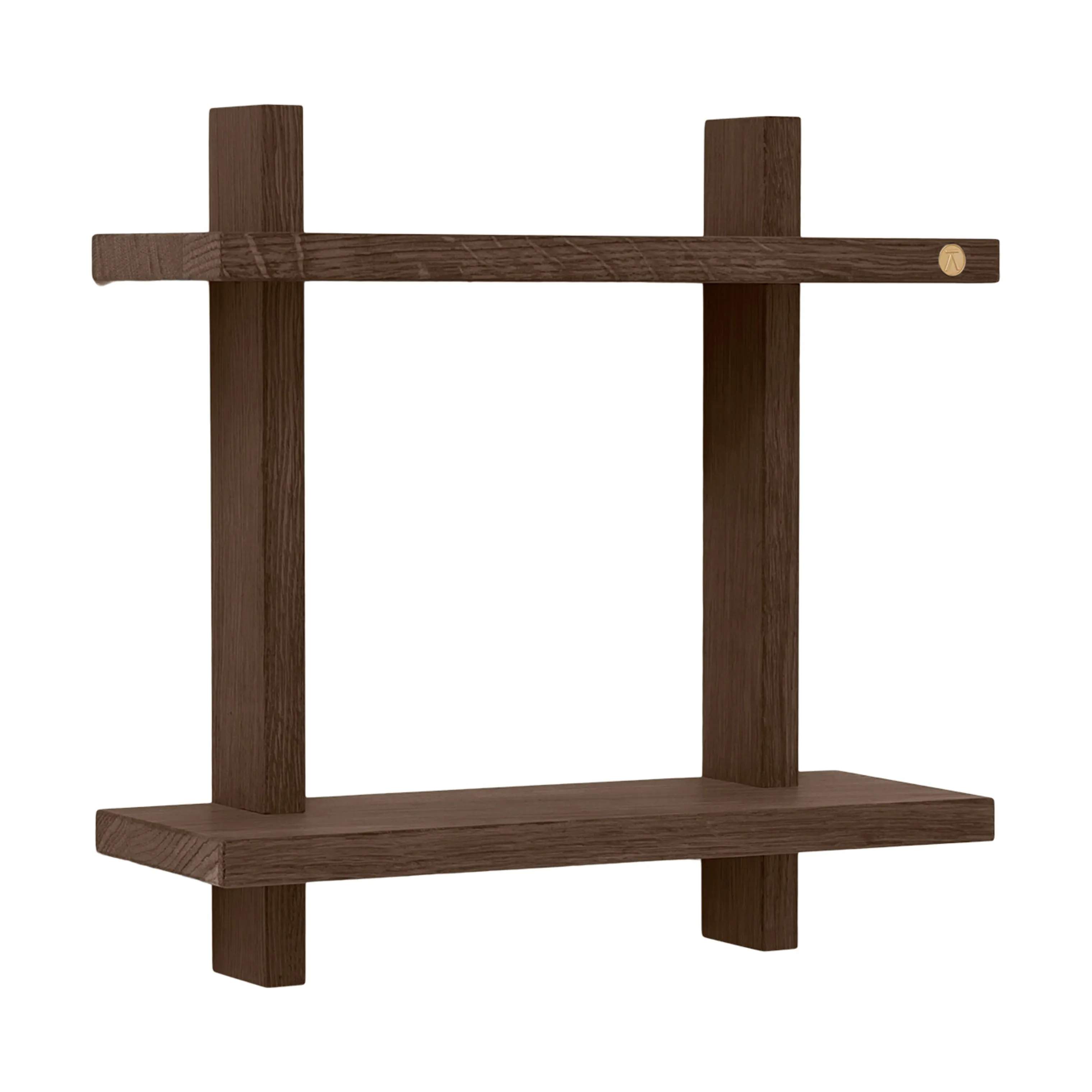Andersen Furniture Hylder Treat Hylde i Røget eg, H34 x B34 cm, 1
