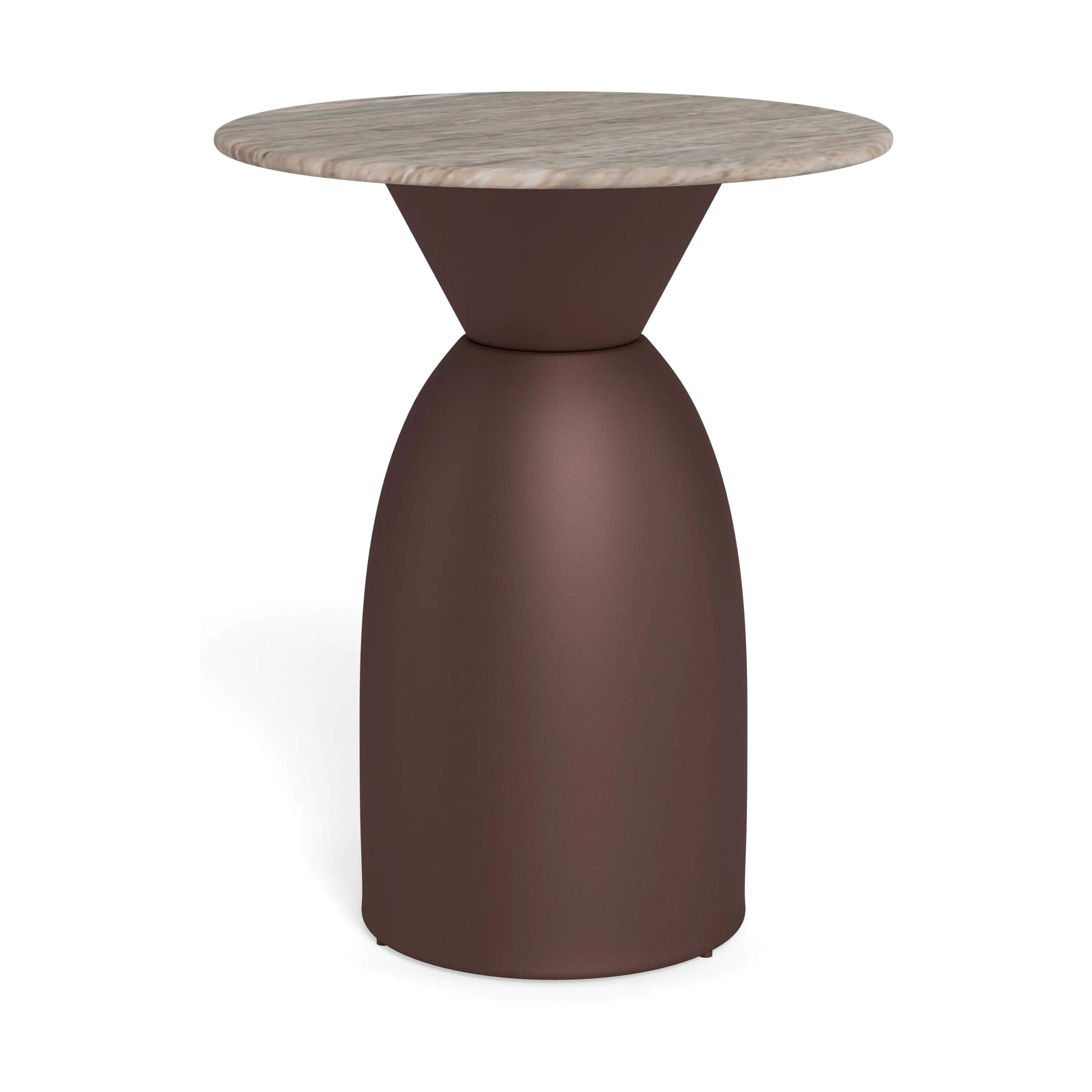 CASA Living Sofaborde Ferrol Sofabord i Grå/bronze, 40 cm, 1