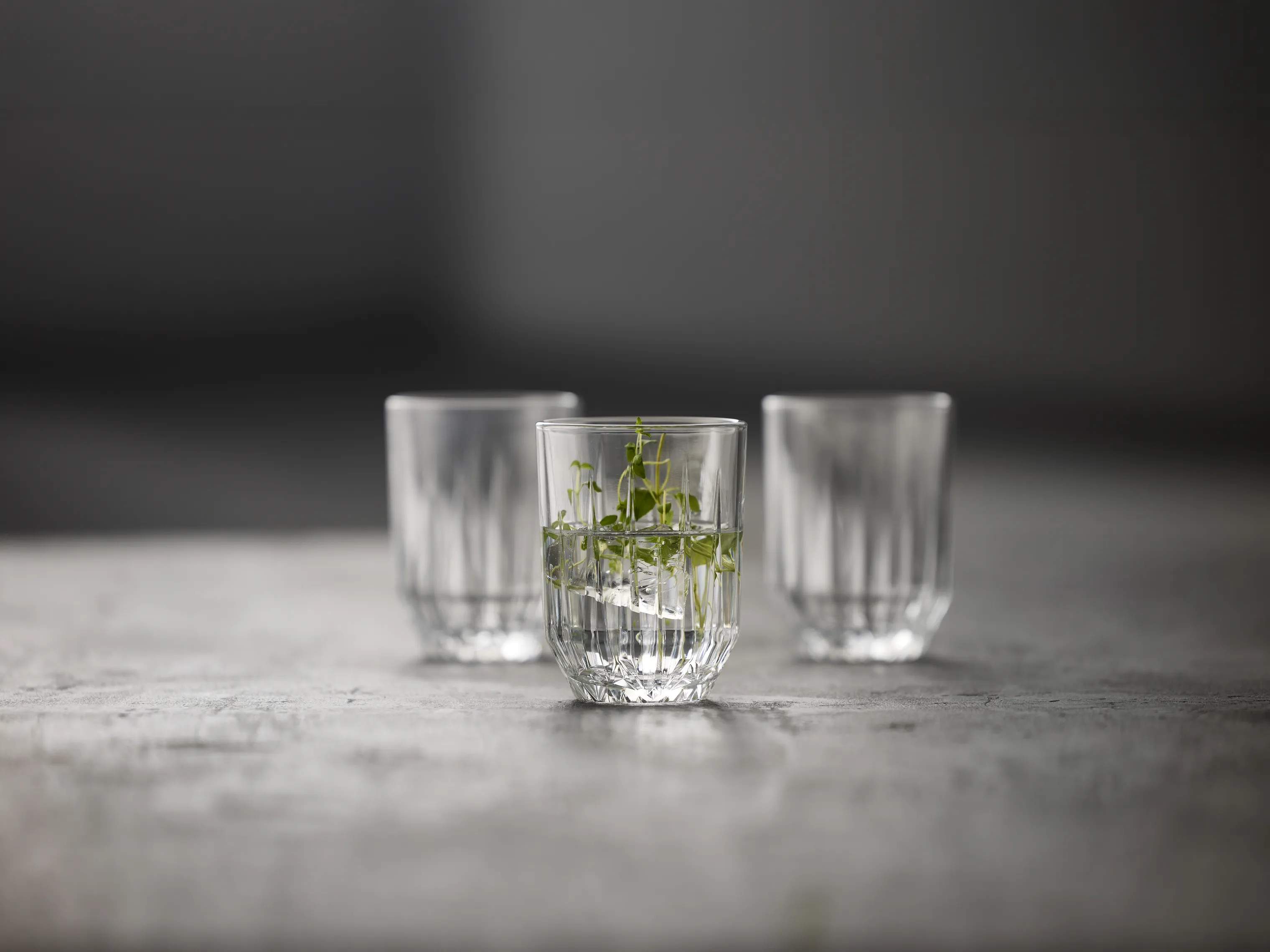 Lyngby Glas Vandglas Astrid Vandglas - 6 stk. i Klar, 2