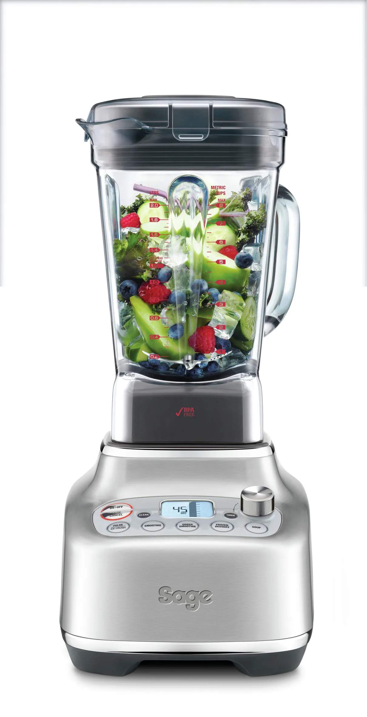 Sage Blendere Super Q Blender i Sølvfarvet, 2