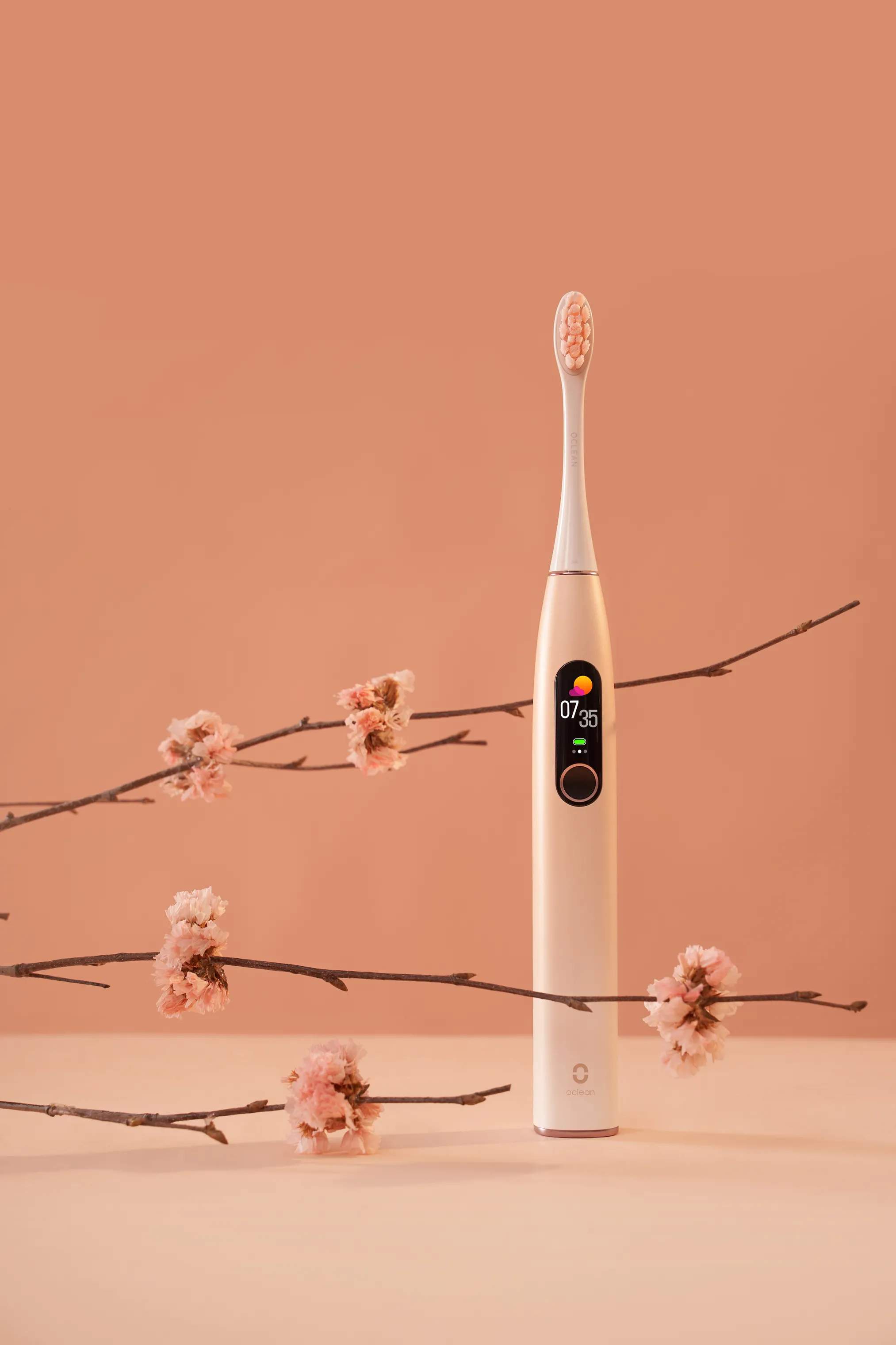 Oclean Tandbørstehoveder X Pro Elektrisk Tandbørste i pink, 4 stk., 2