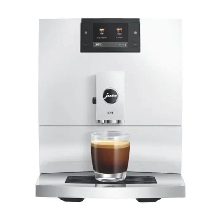 JURA Kaffemaskiner Kaffemaskine C9 (EA) i Piano White, 2