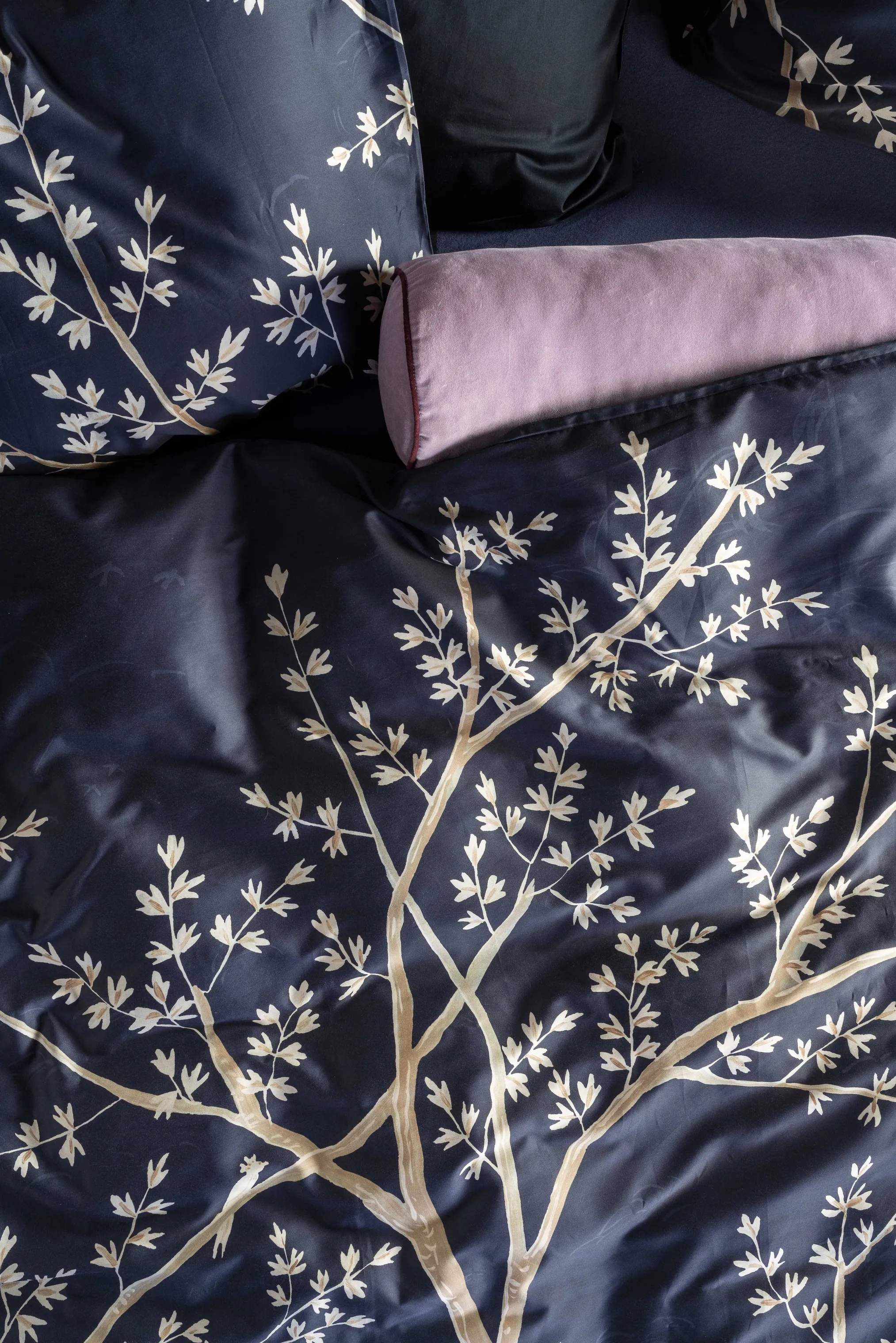 Essenza Sengetøj Lucienne Sengetøj i Nightshadow Blue, B140 x L220 cm, 3