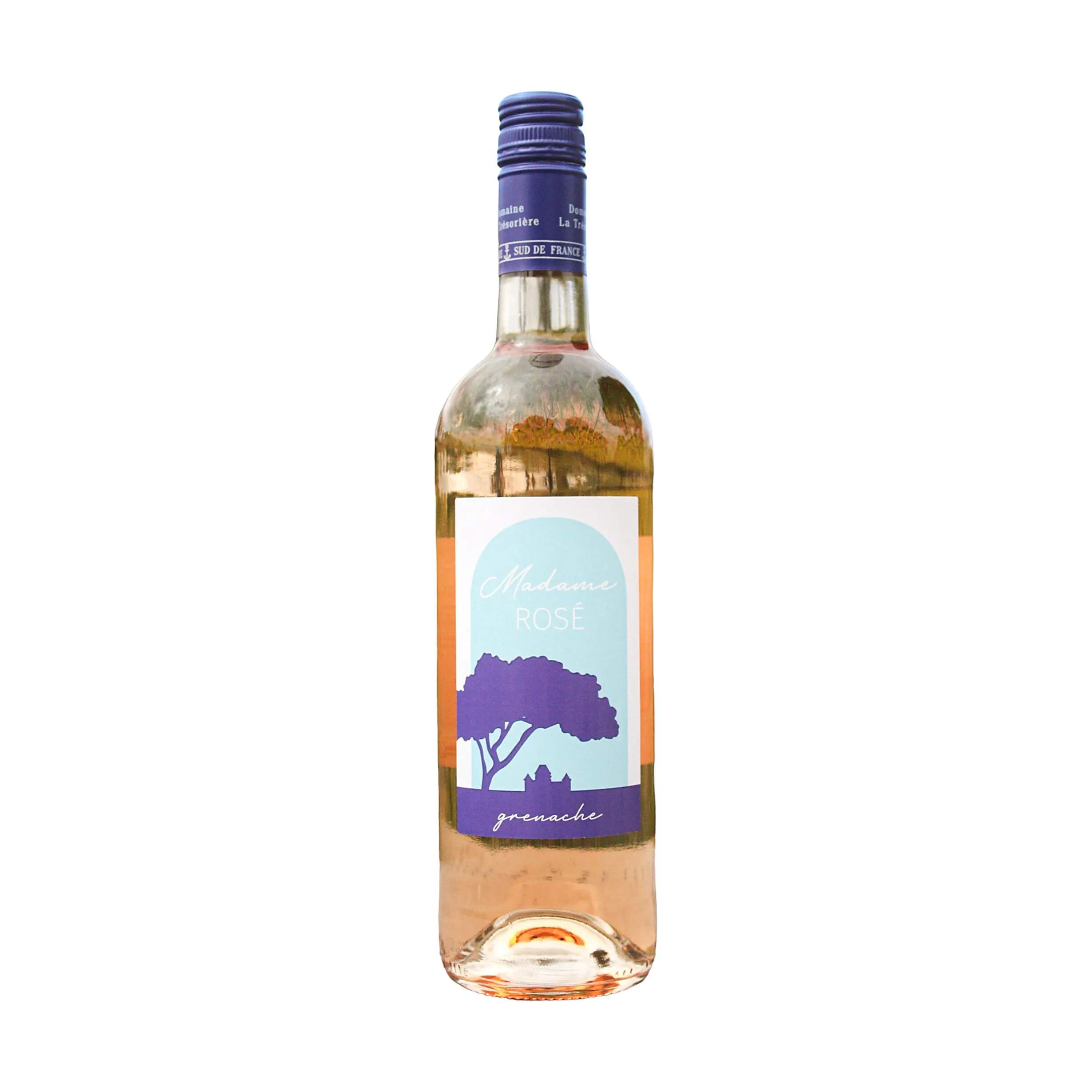 Domaine La Trésorieré Vin Rosévin Madame Rosé i Laksefarvet, 1