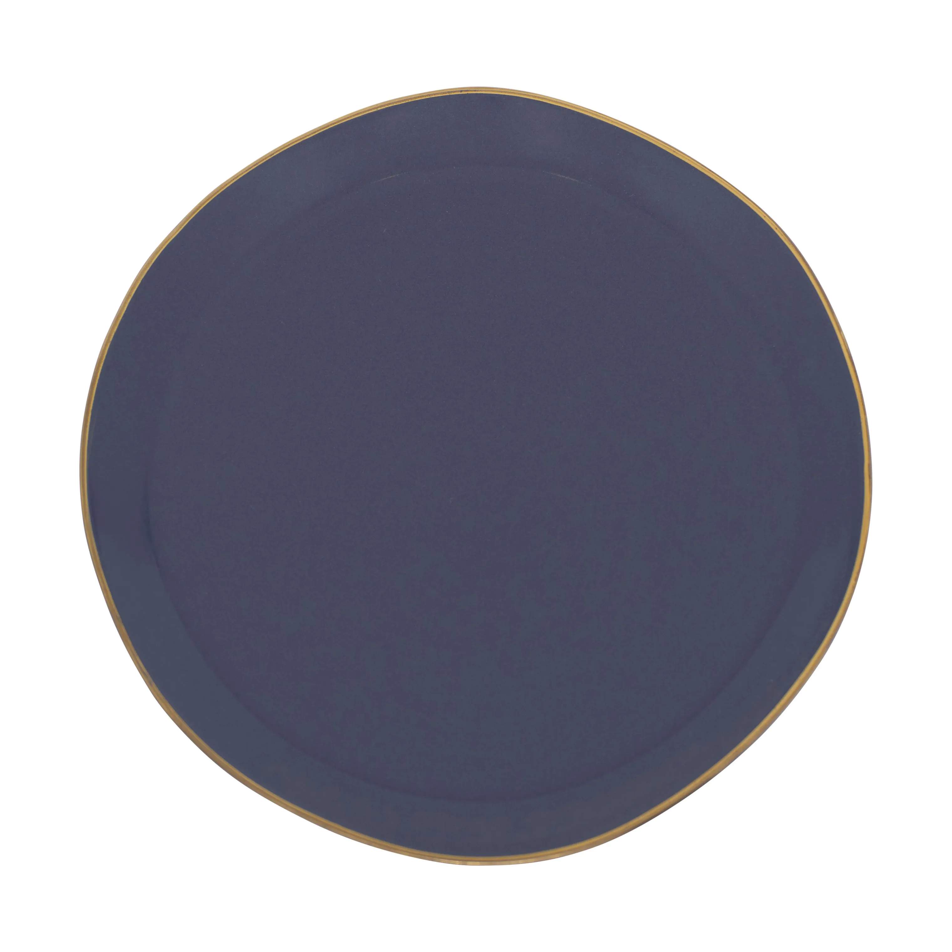 Good Morning Tallerken, purple blue, large