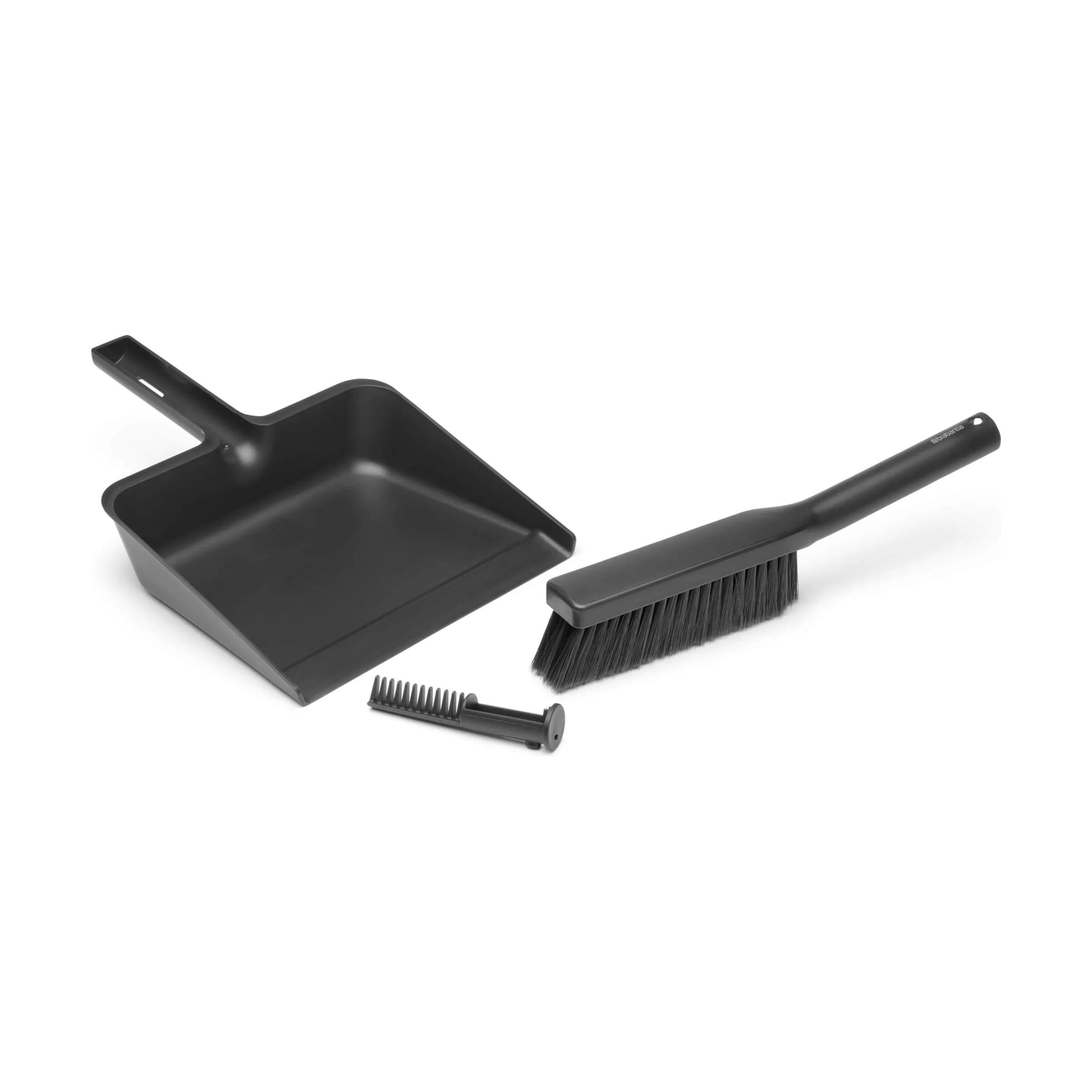 Brabantia Koste og fejebakker SinkSide Fejebakkesæt - 2 dele i Dark Grey, 4