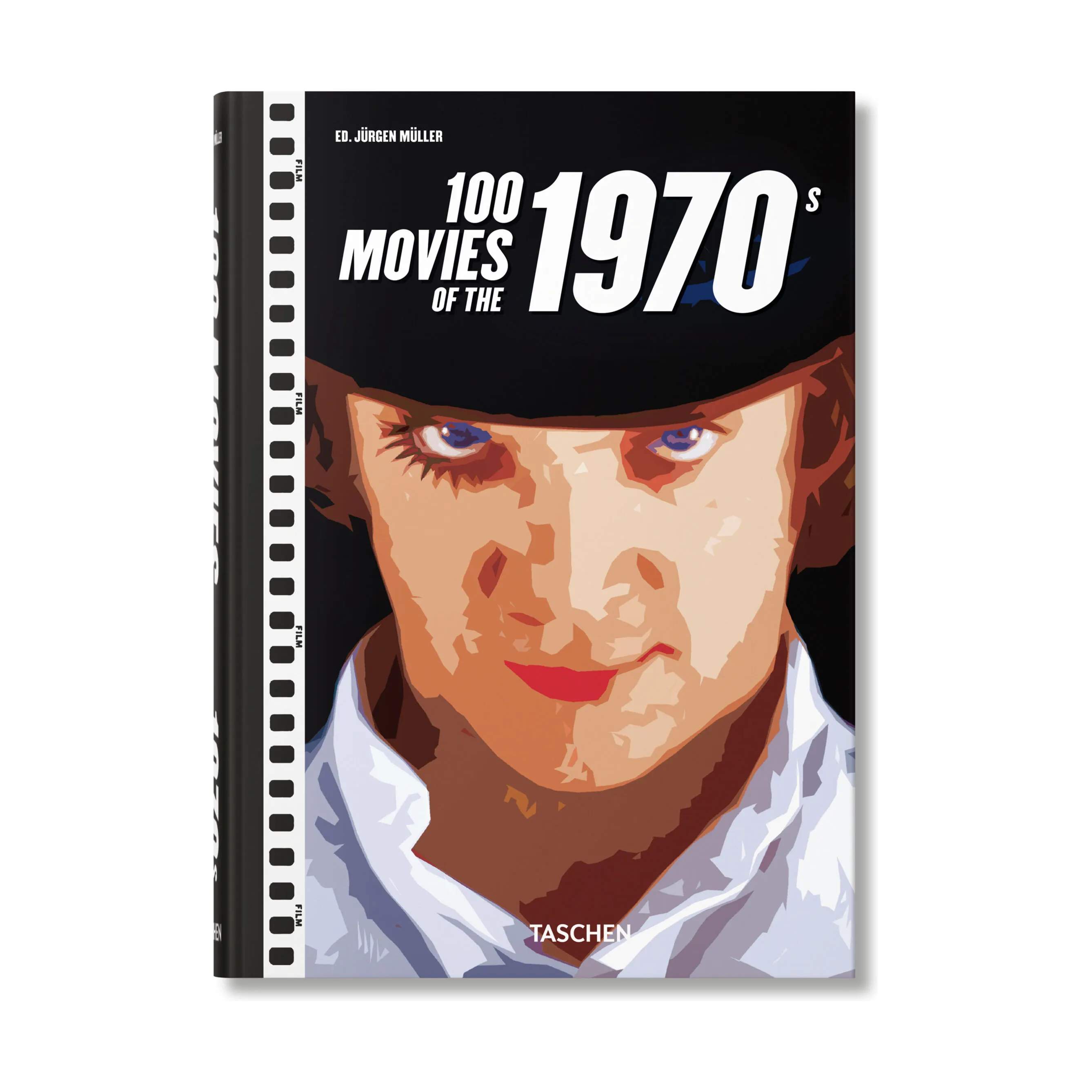 Taschen Bøger 100 movies of the 1970s i Sort, 1