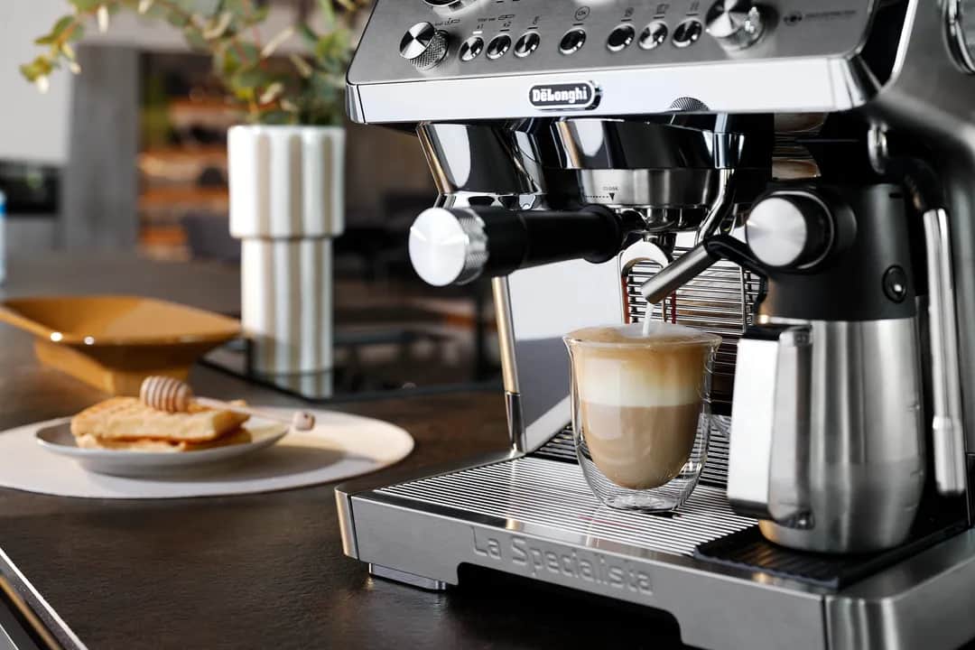 DeLonghi Espressomaskiner Maestro Espressomaskine i Sølvfarvet, 2
