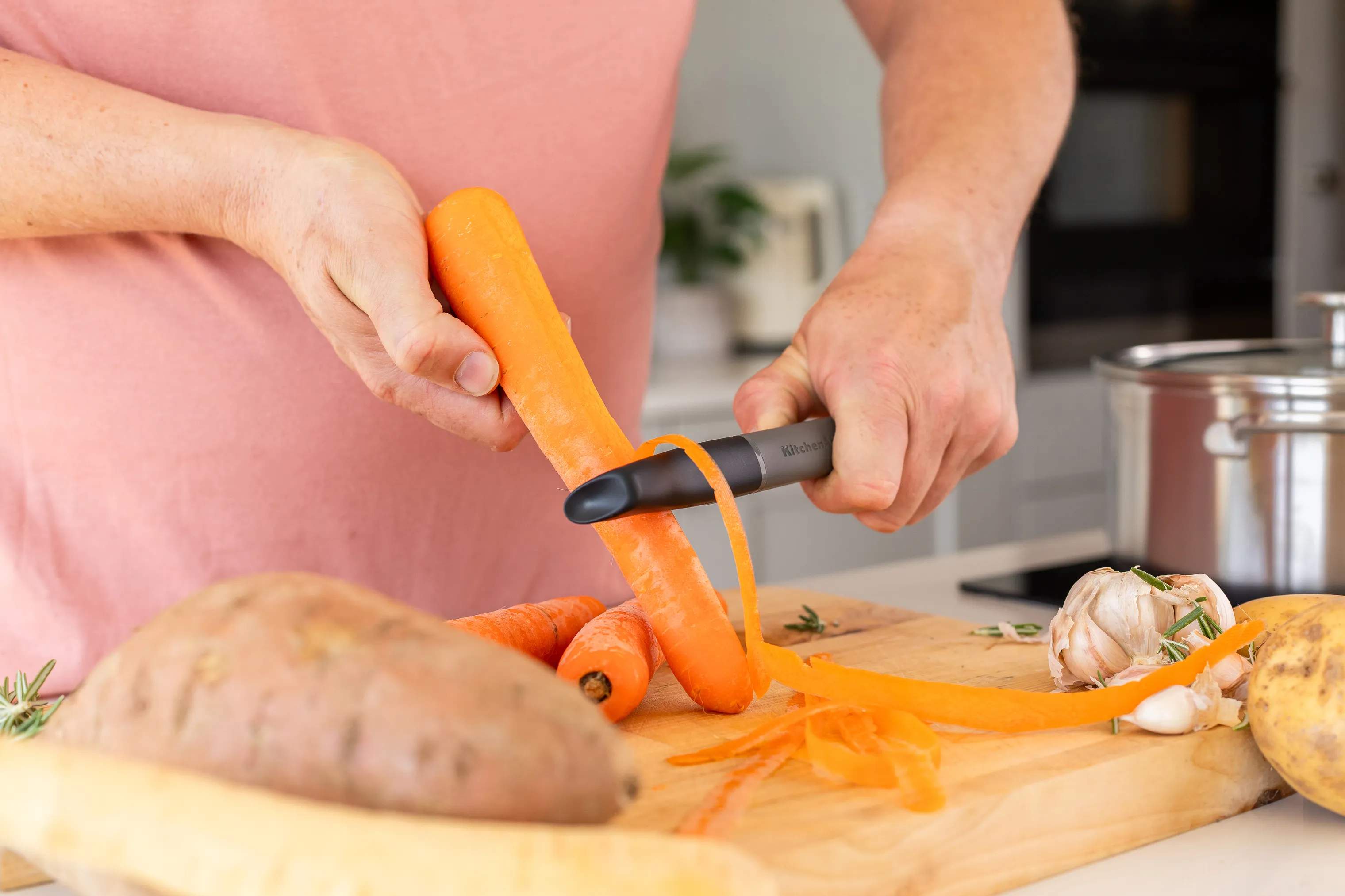 KitchenAid Grøntsags- og kartoffelskrællere Classic Skræller i Grå, 2