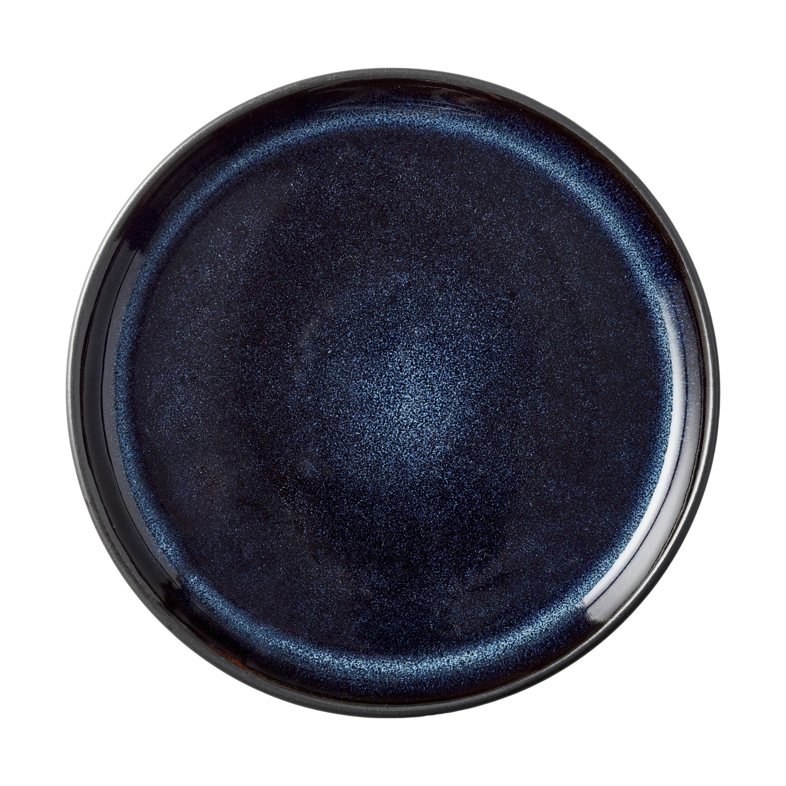 Gastro Tallerken, mørkeblå/sort, large