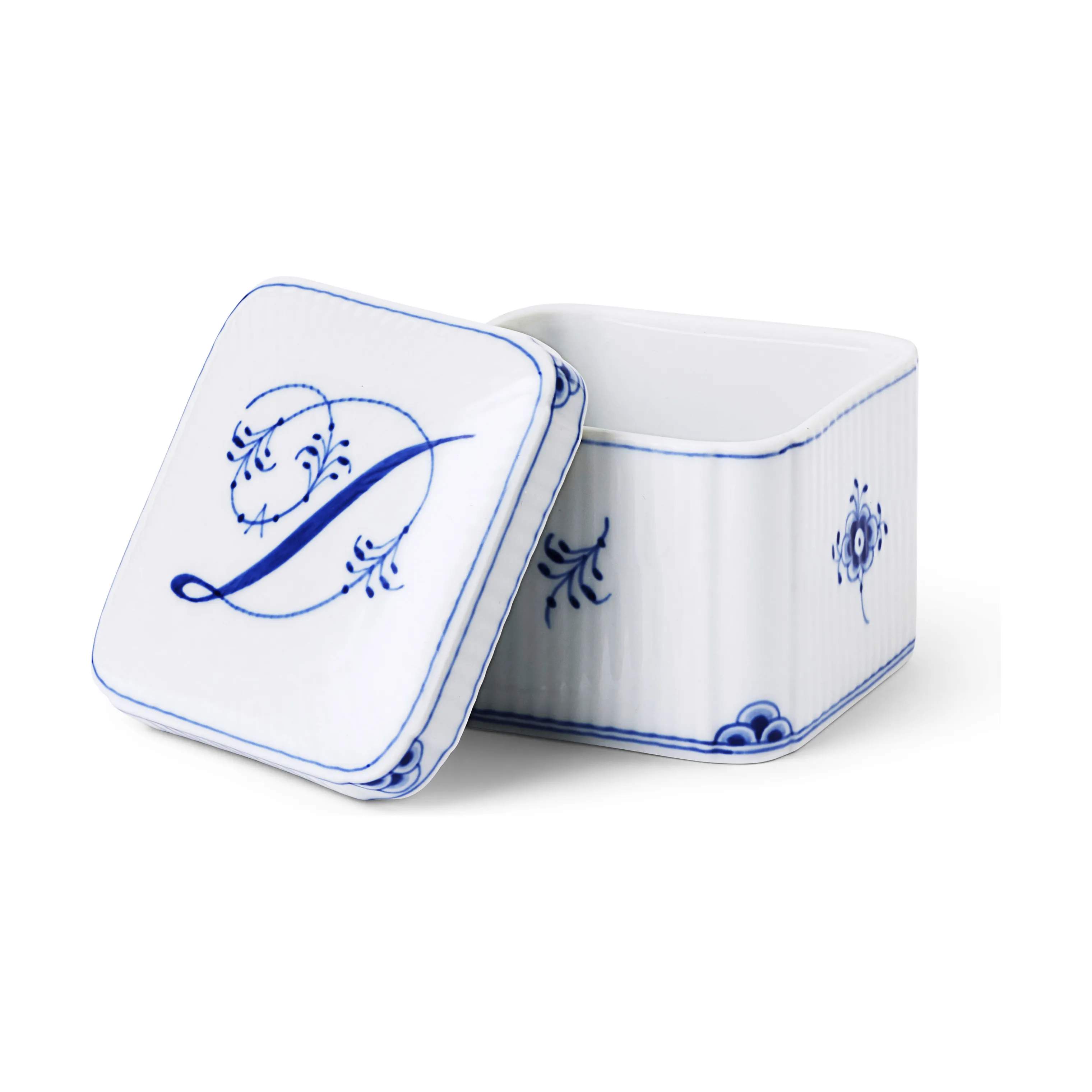 Royal Copenhagen Bonbonniere Alfabet Bonbonniere - D i D, 3