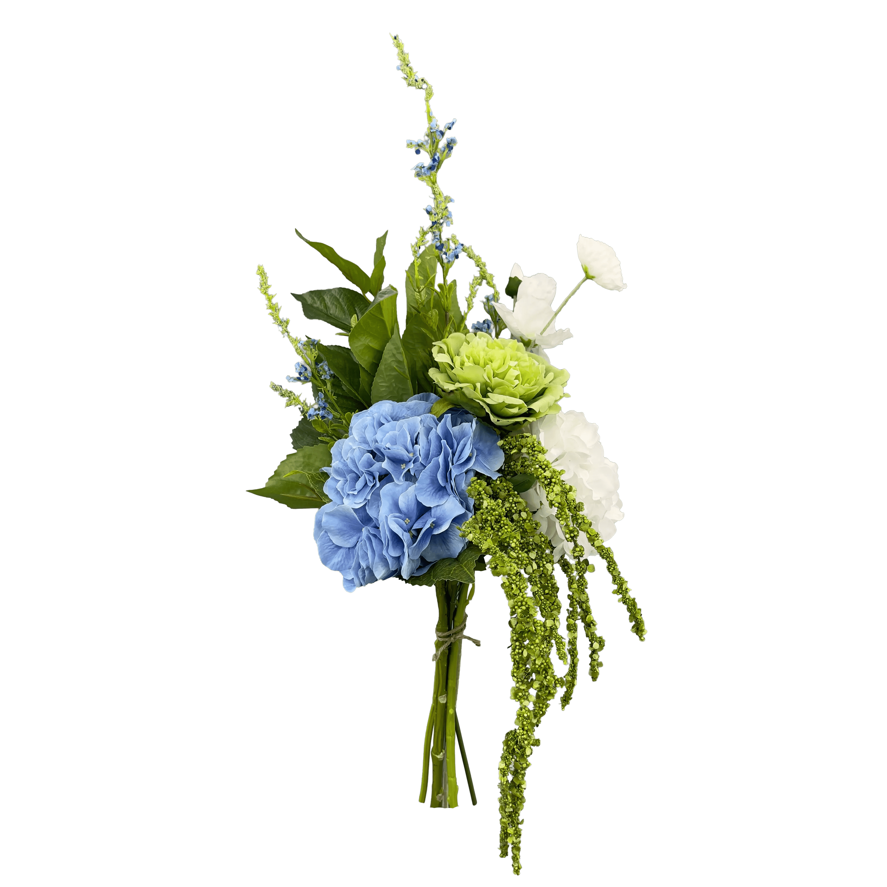everbloom Kunstige blomster Kunstig Real Touch Blomsterbuket i Blå, 1