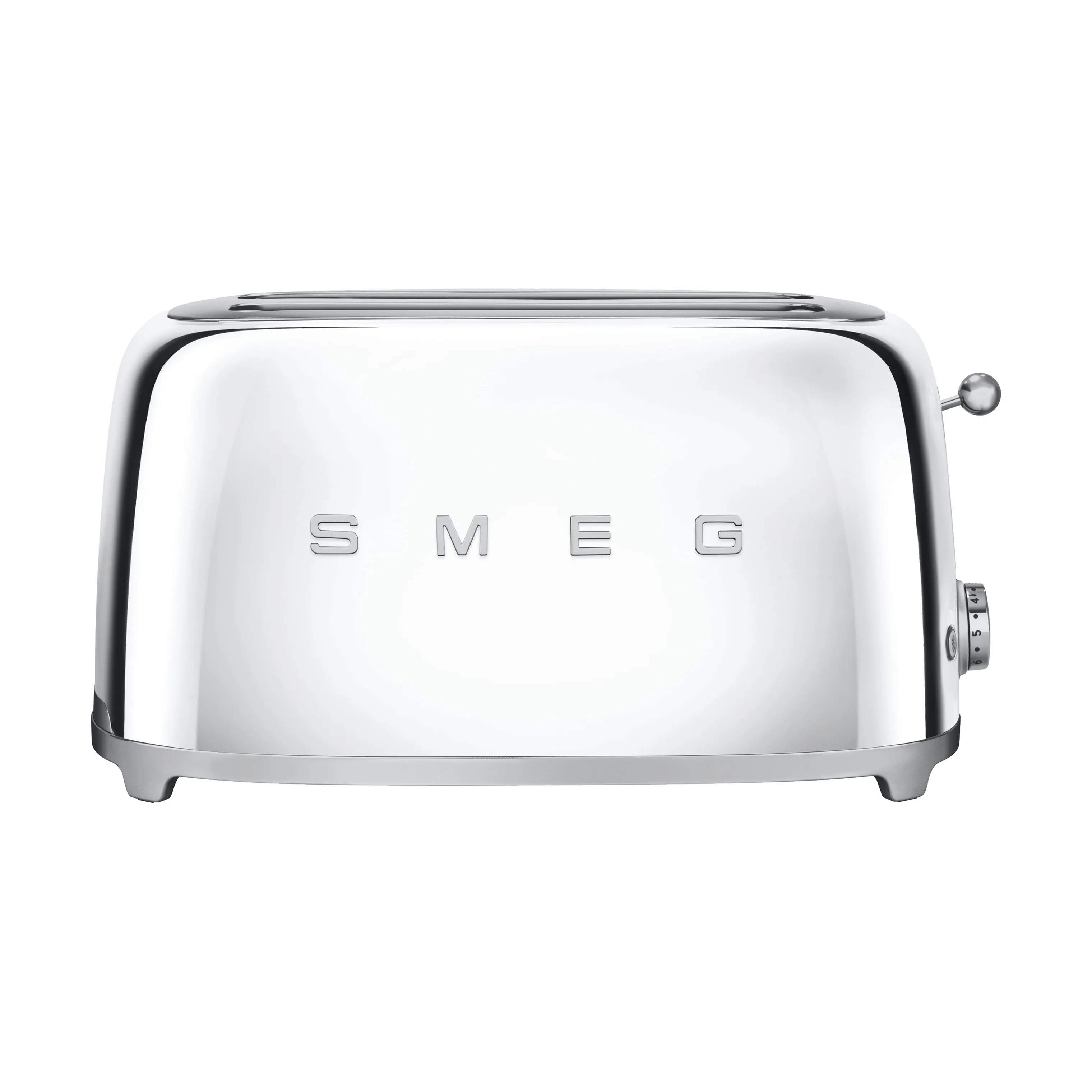 Smeg Brødristere 50's Style Brødrister TSF02SSEU i Krom, 39,4 cm, 1