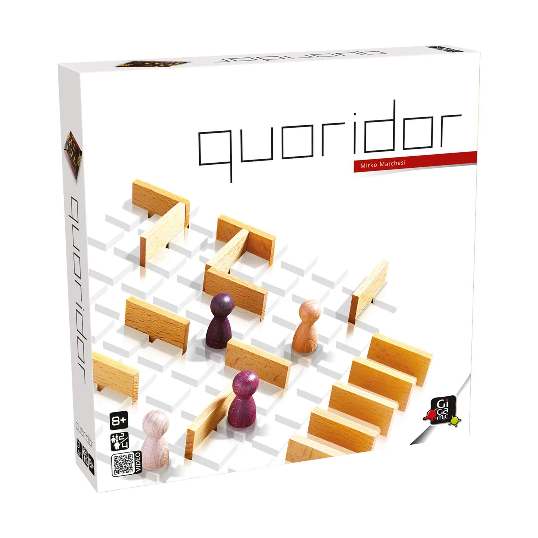 Spilbræt Spil Brætspil - Quoridor i Multifarvet, 1