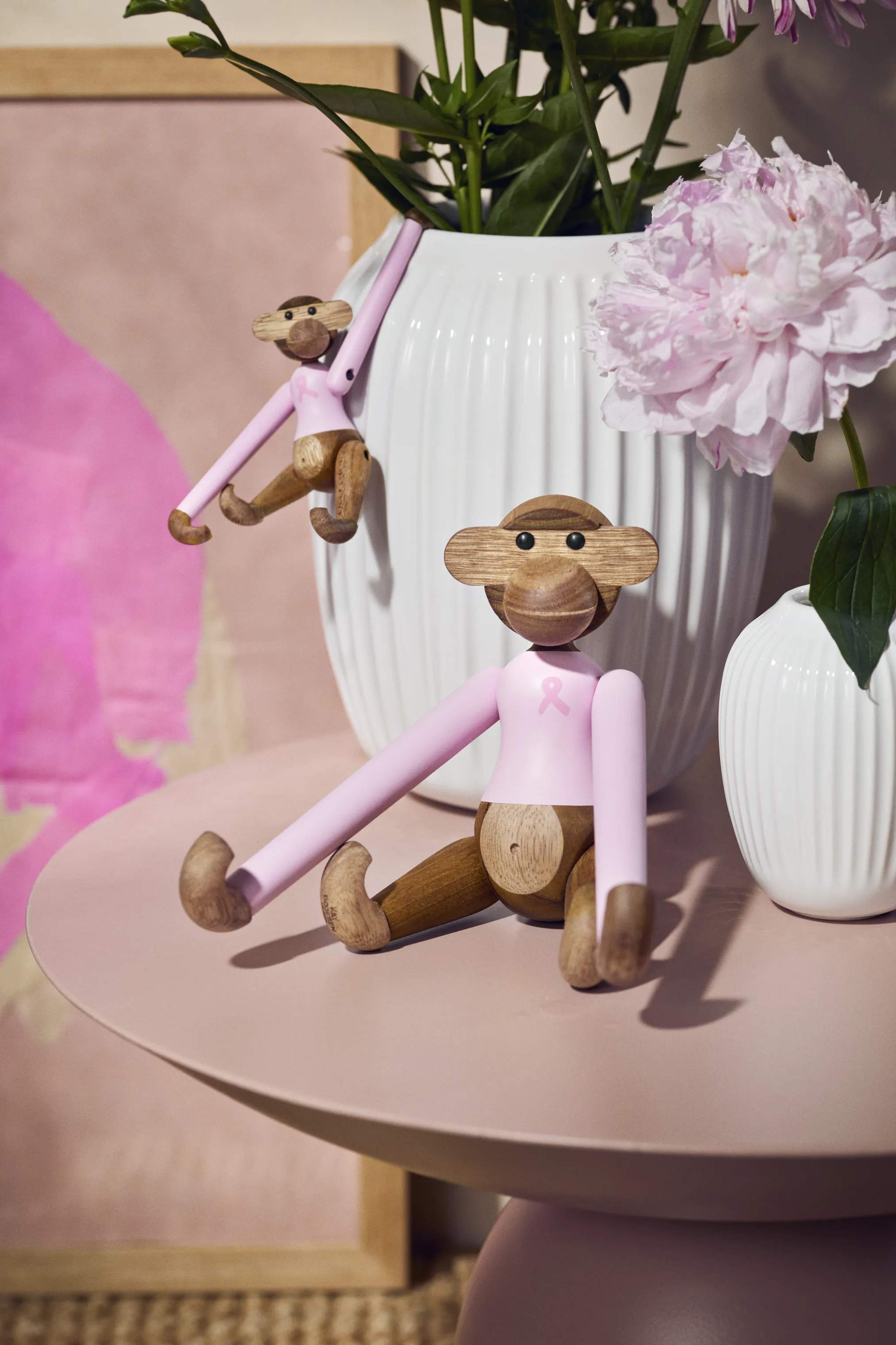 Kay Bojesen Dyrefigurer Monkey Abe x Støt brysterne - Lille i 20 cm, 3