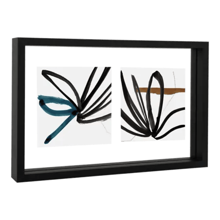 Urban Nature Culture Billedrammer Floating Billedramme i Sort, B22,5 x L35 cm, 2
