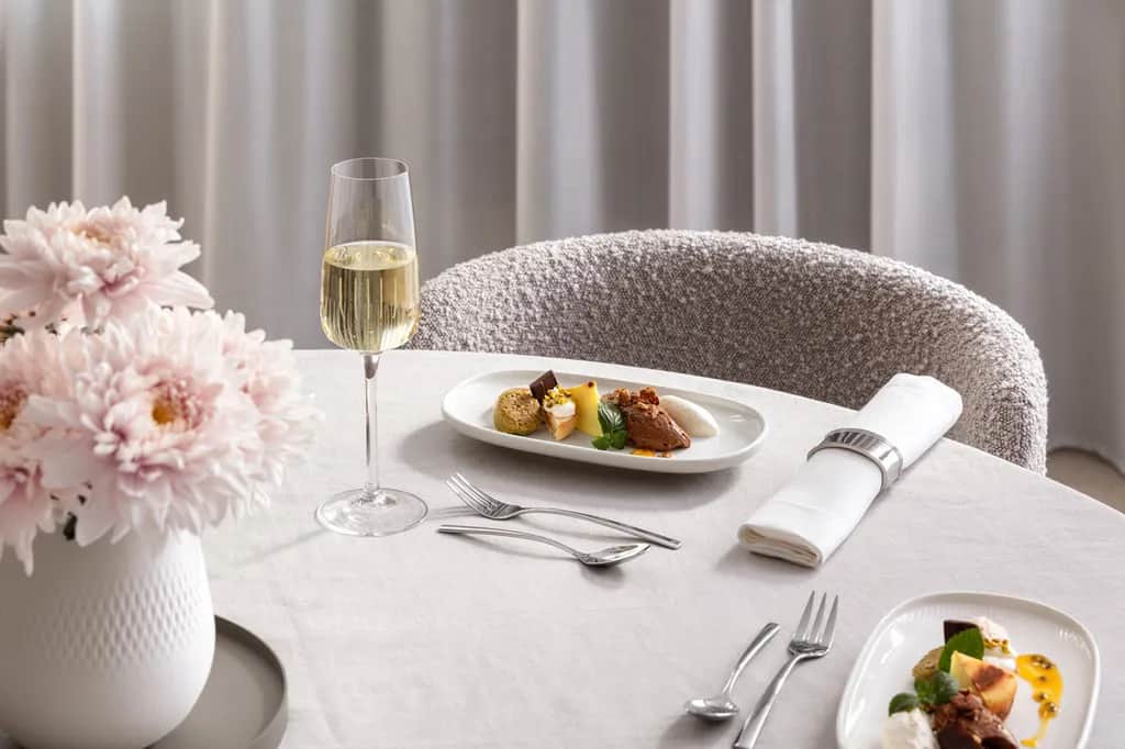 Villeroy & Boch Champagneglas Afina Champagneglas - 4 stk. i Klar, 2