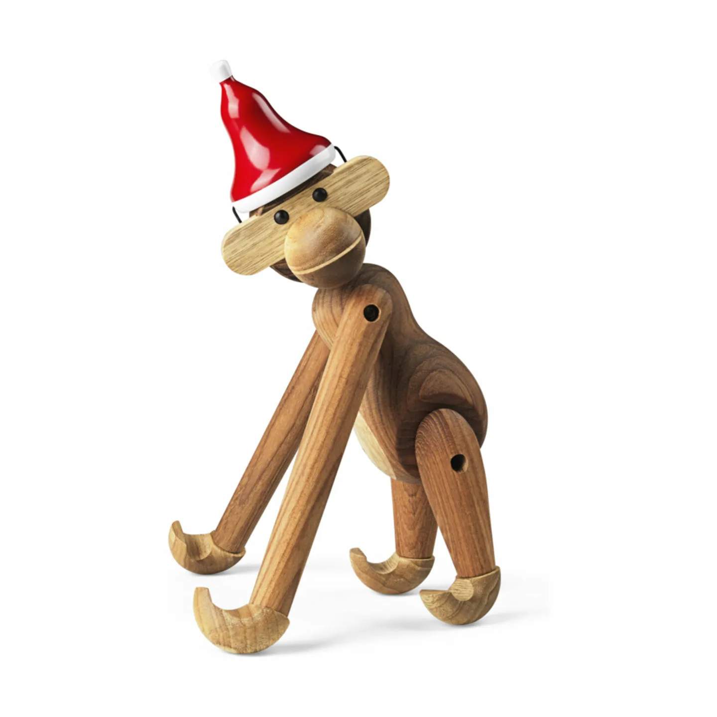 Kay Bojesen Nisser Nissehue - Mellem i Rød/Hvid, 8 cm, 5