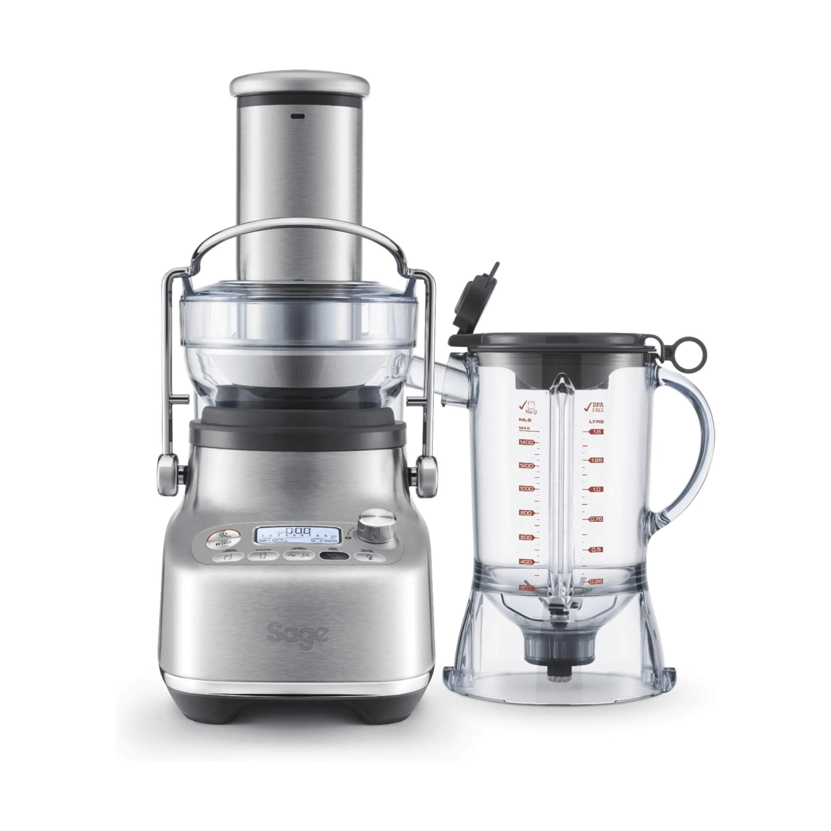 Sage Juicepressere The Bluicer Juicer i Stål, 6