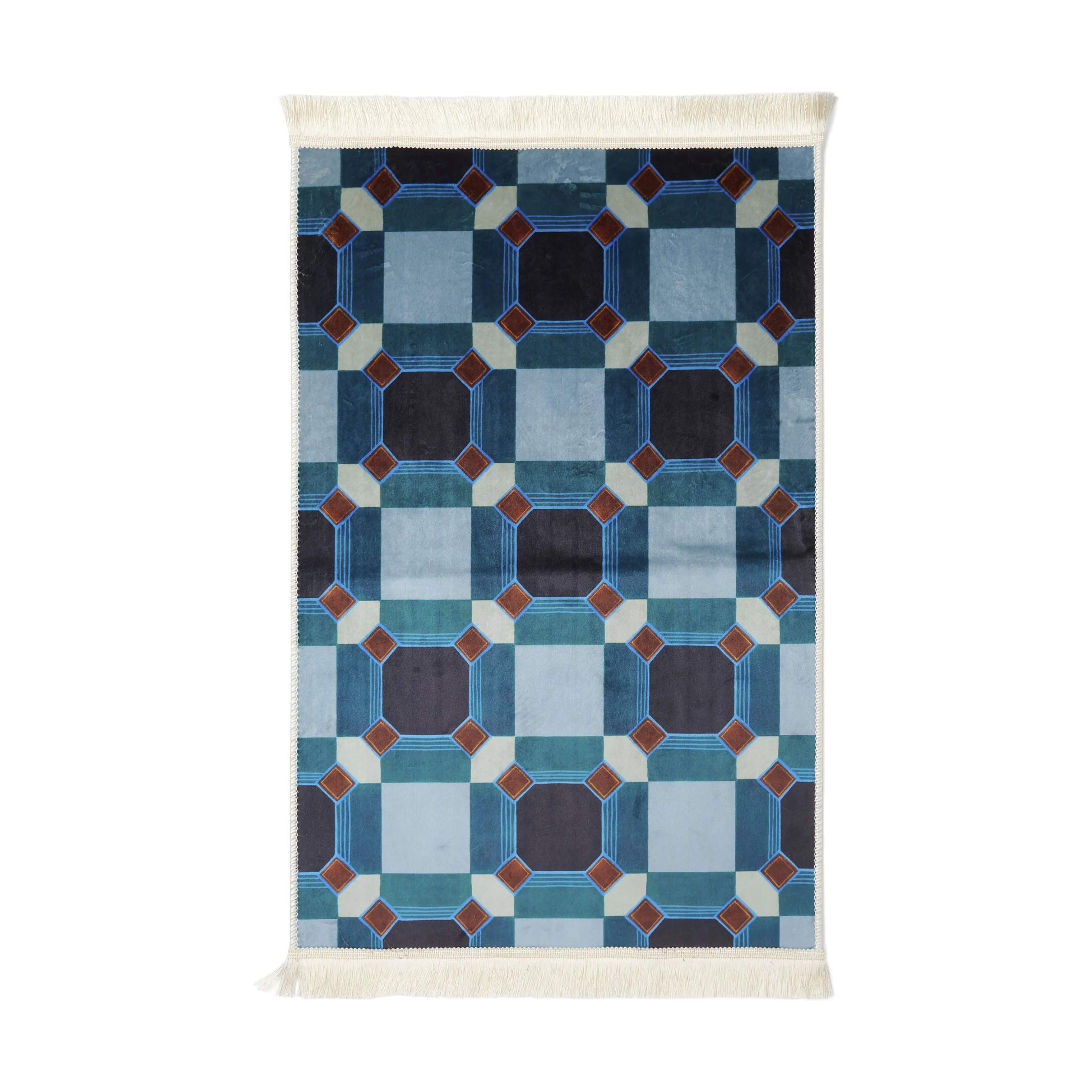 Essenza Gulvtæpper Teade Tæppe i Nightblue, B60 x L90 cm, 1