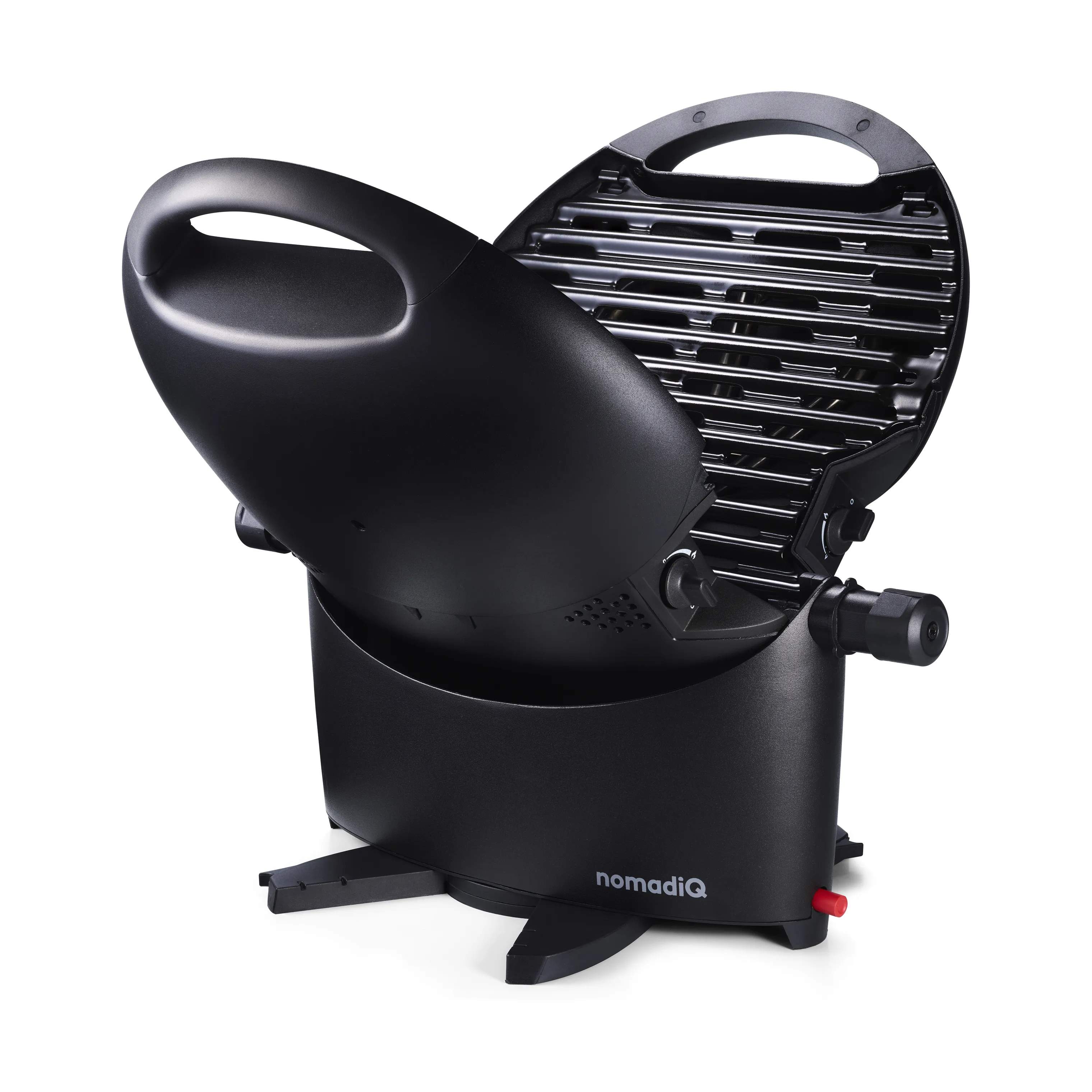 NomadiQ Gasgrill Transportabel Gasgrill i Black, 4