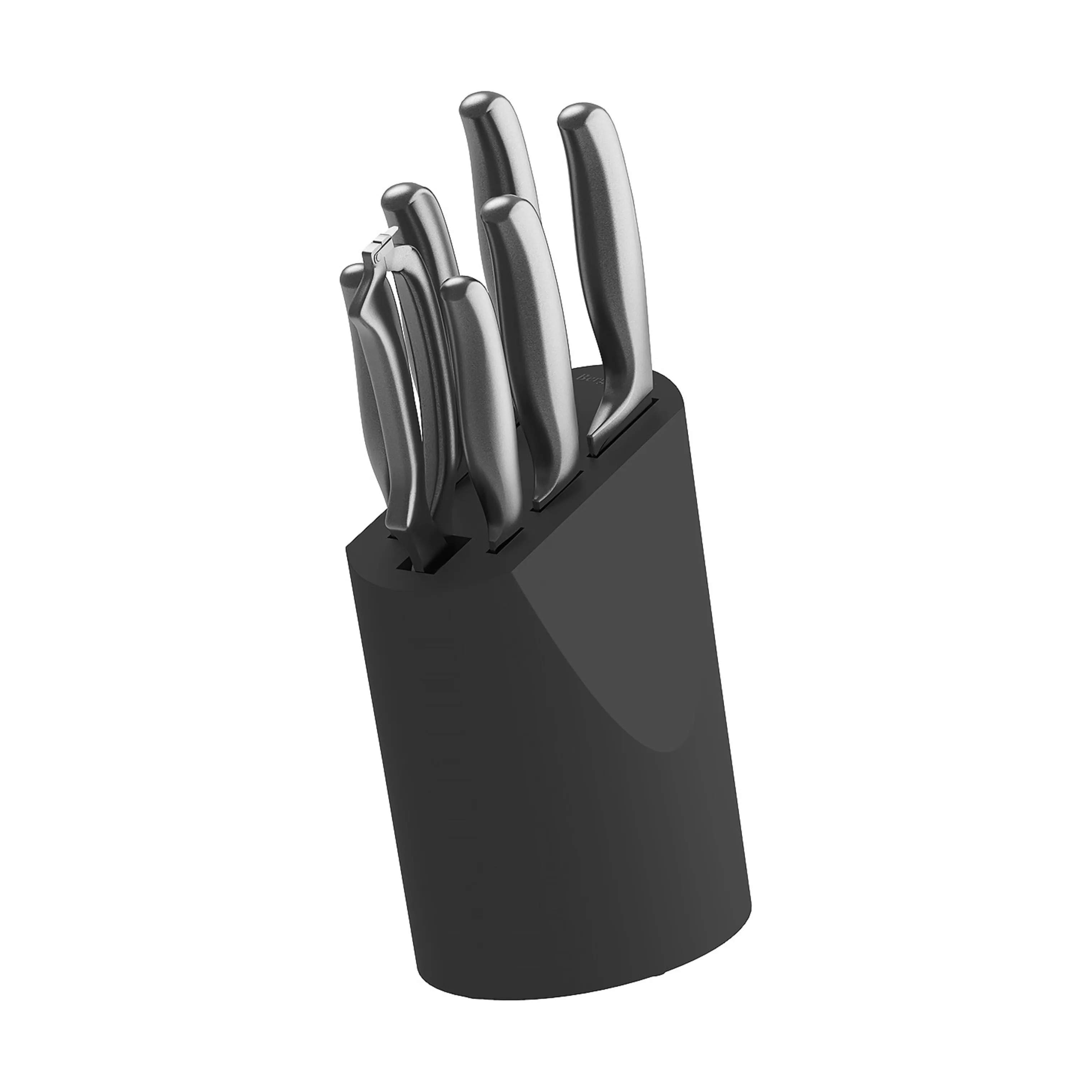 BergHOFF Knivblokke med knive Frame Knivblok - 8 dele i Mørkegrå, 1