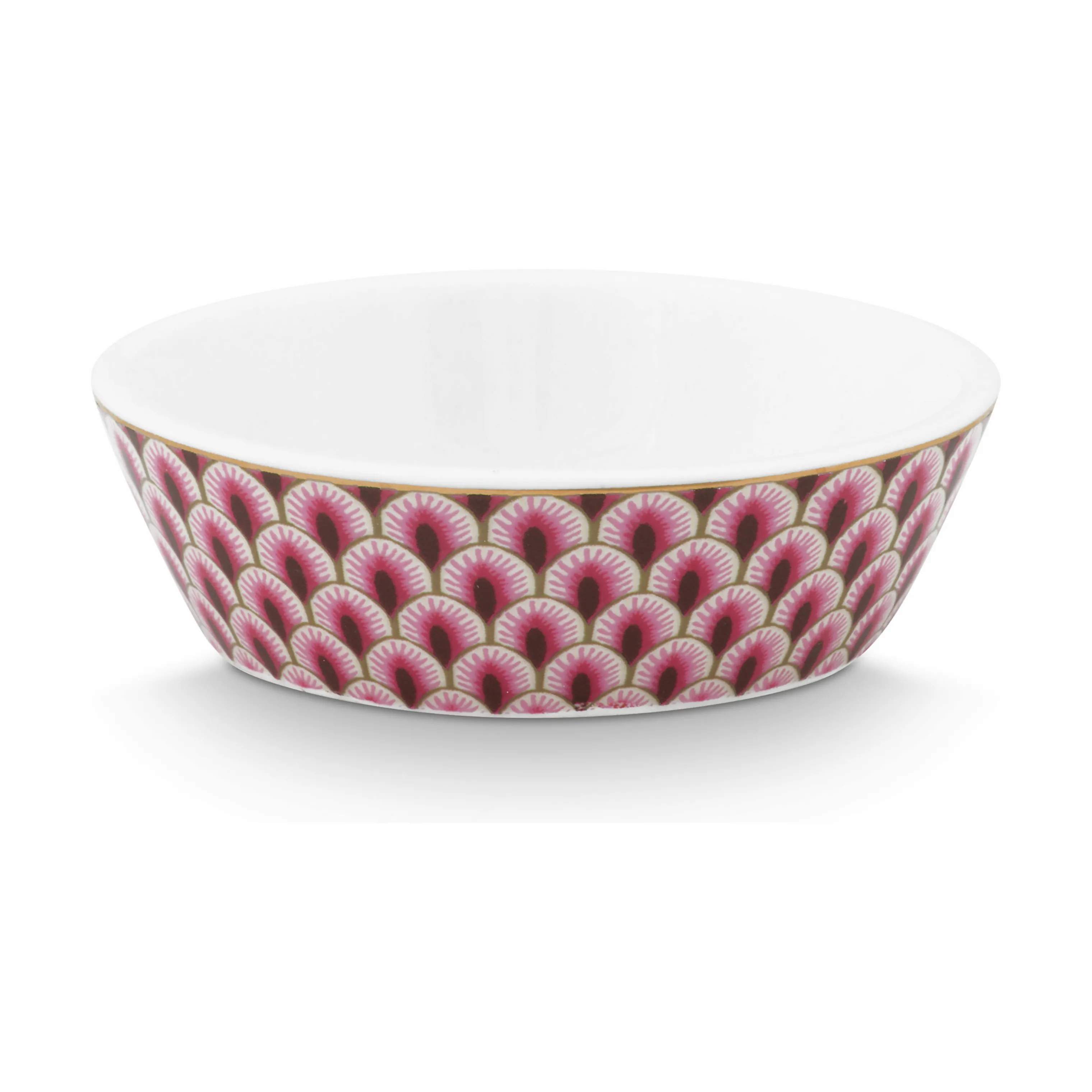 PIP Studio Bestiksæt Round Oriental Flower Festival Sushisæt - 5 dele i Pink, 3
