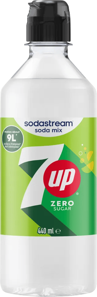 SodaStream Smagskoncentrater Sirup - 7UP Zero i 7UP Zero, 1
