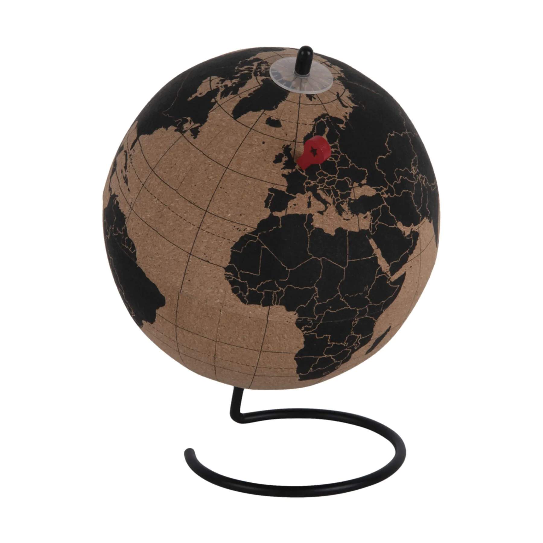 World Globus, brun, large