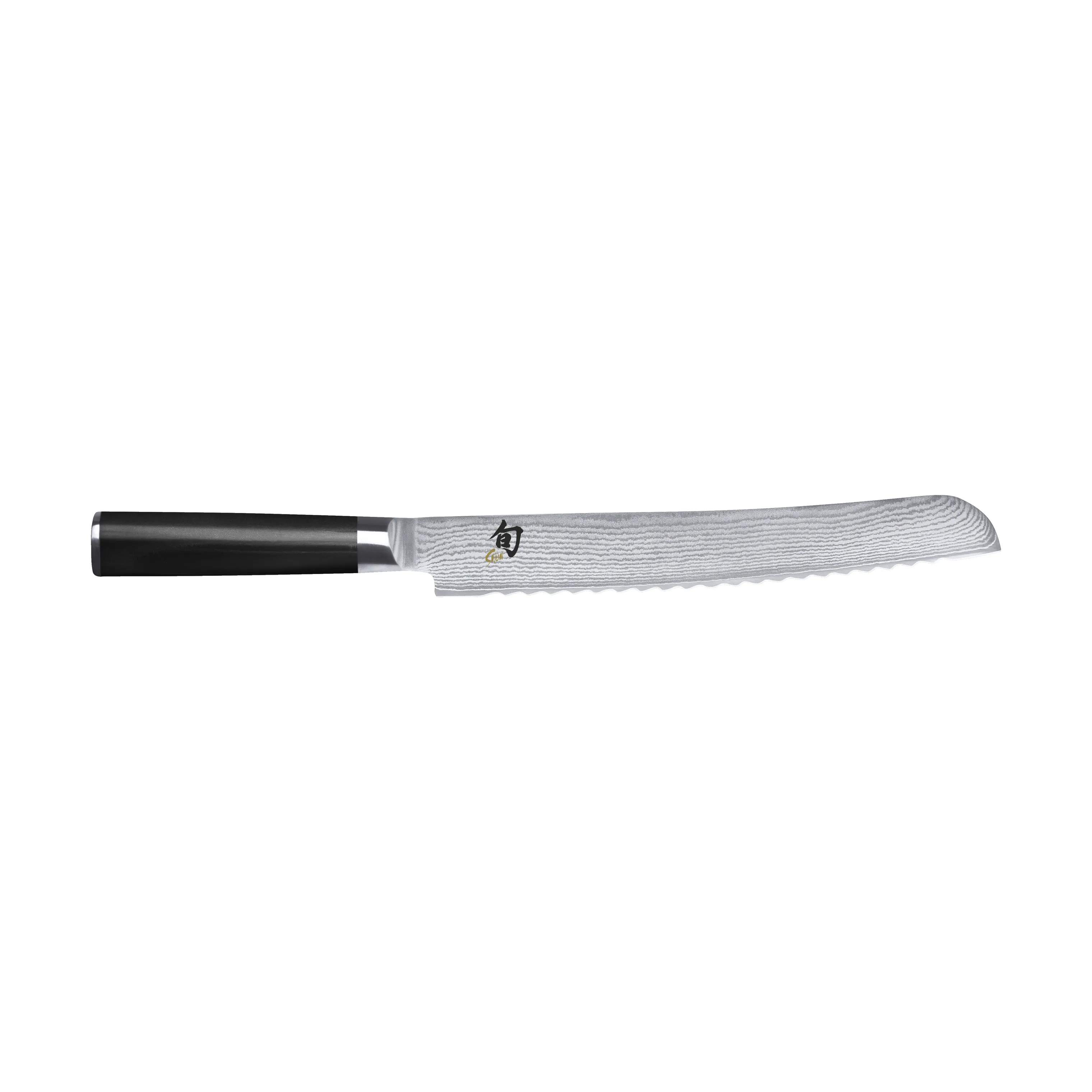 Shun Classic Brødkniv, sort/stål, large