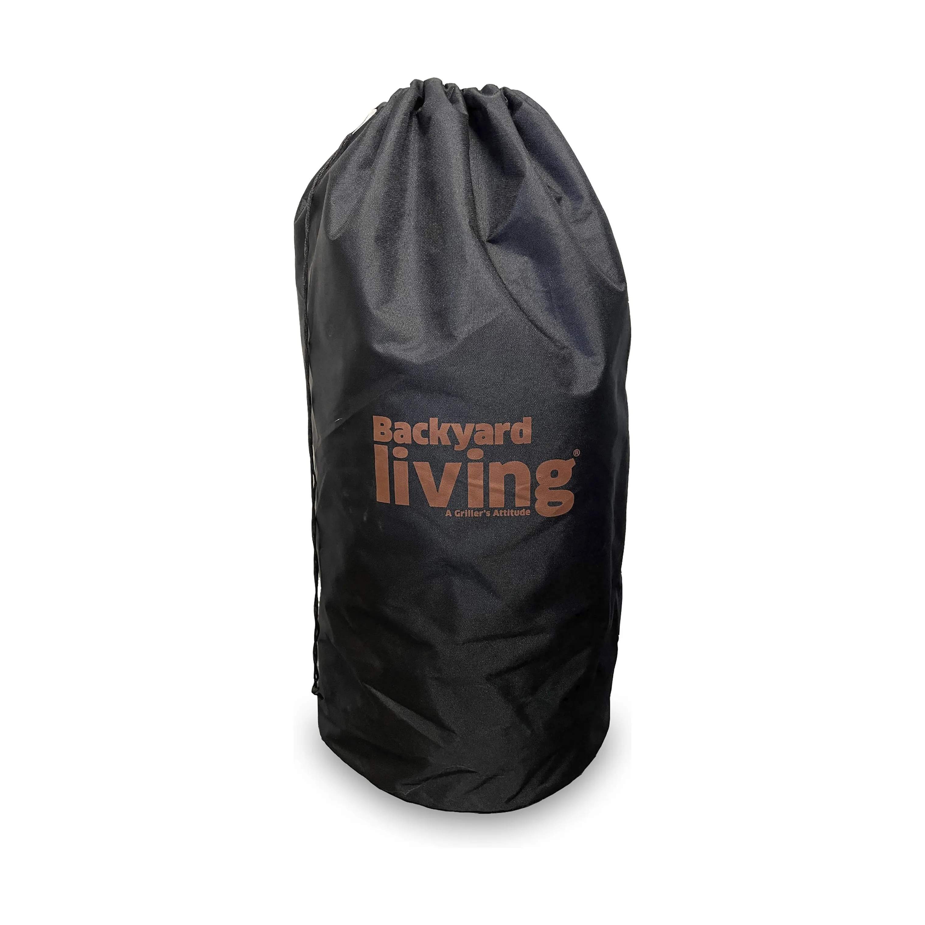 Cover til gasflaske, sort/orange, large