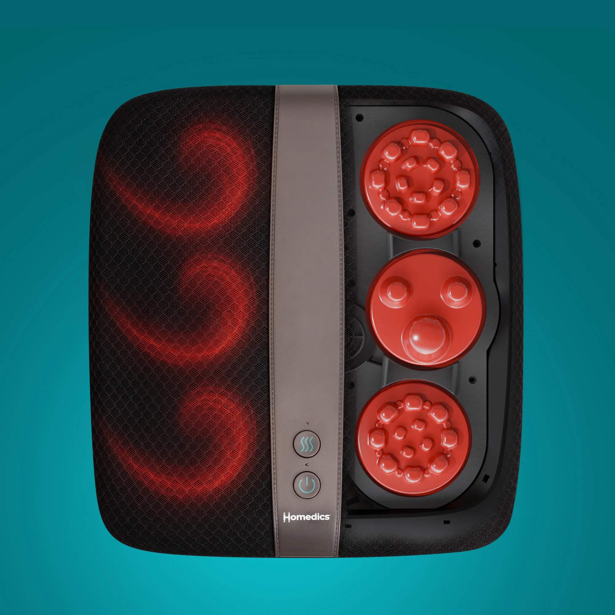 HoMedics Øvrig personlig pleje Fodmassage i Sort/grå, 3